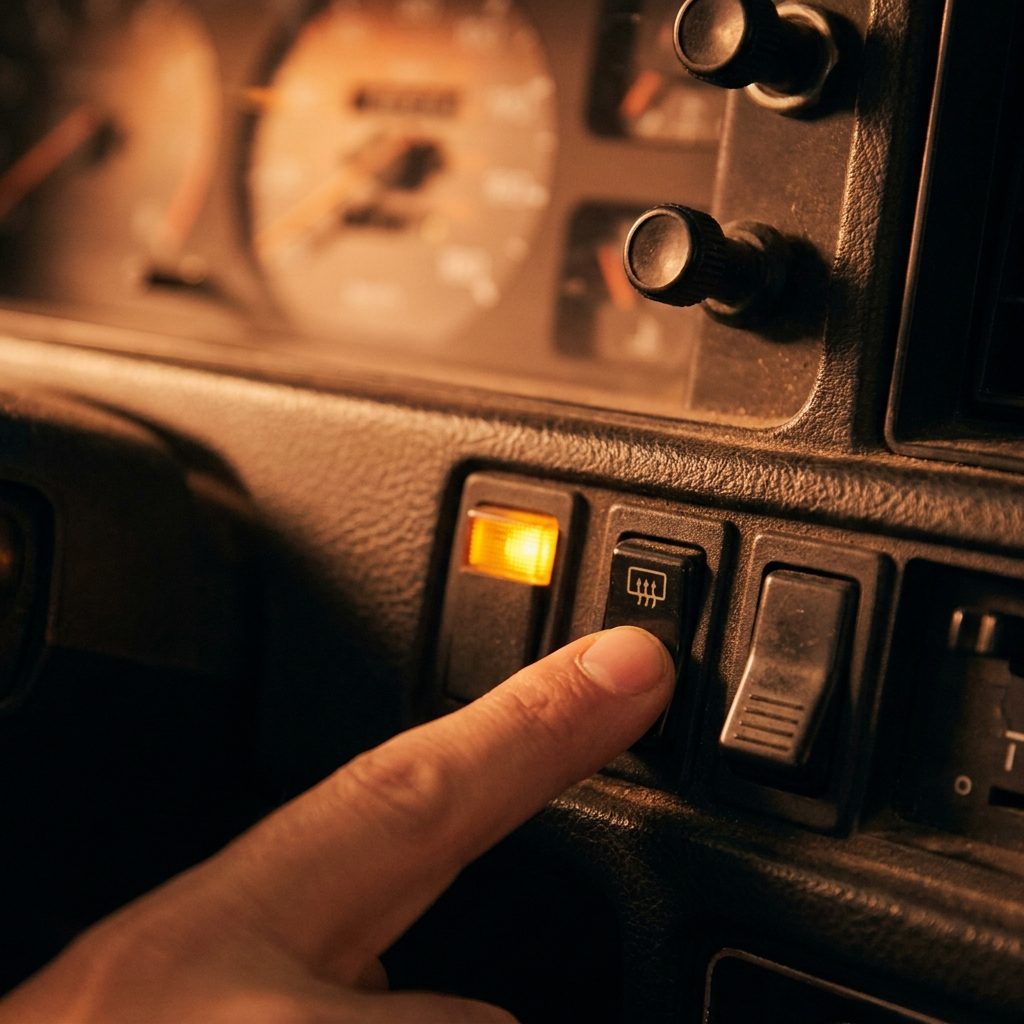 A Rear Defroster Button That Worked the First Winter and the Tenth