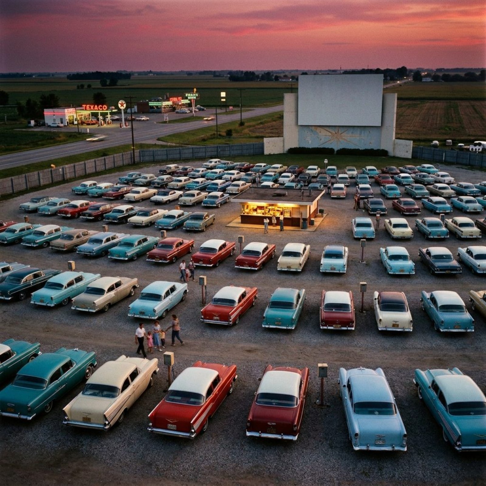 Remember a Night at the Drive-In in 1965? These 30 Before & Afters Show How Different It Is Now.