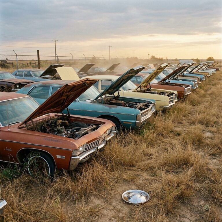 A 1970s Trip to the Junkyard With Dad, Step by Step — 25 Things Every Kid Learned