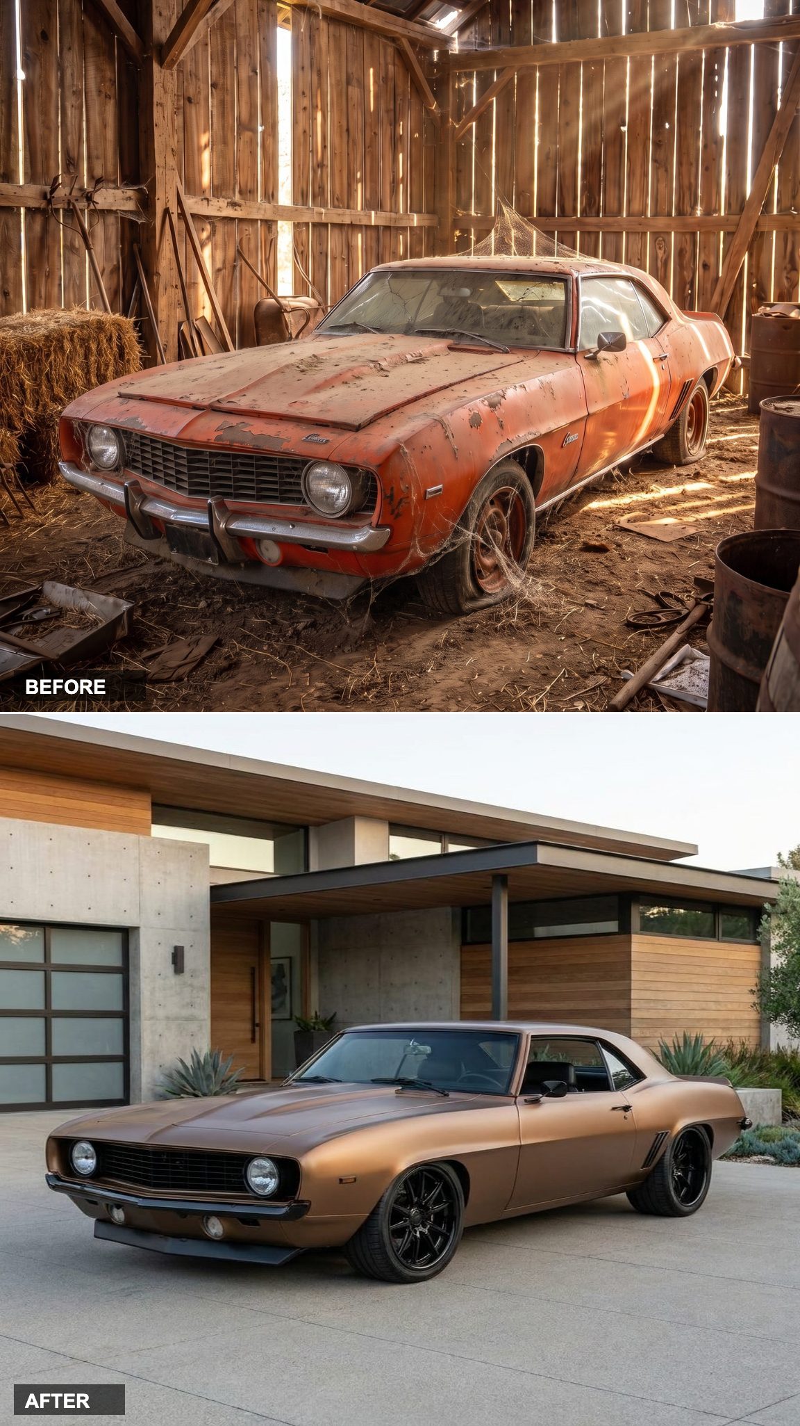 Satin Bronze, Gloss Black, Lowered: The Architectural Statement Build