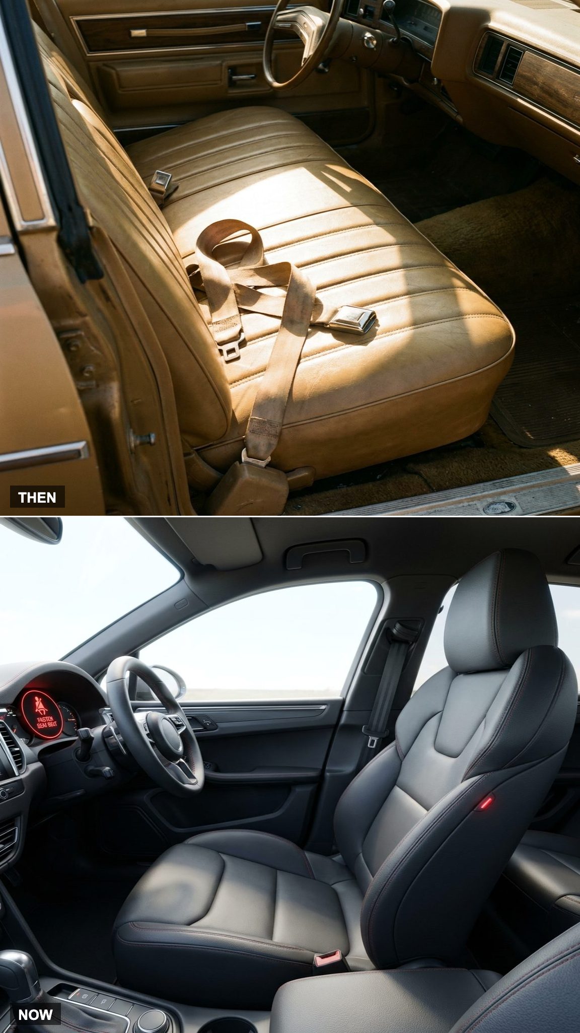 The Seat Belt Went From Frequently Ignored to Impossible to Forget