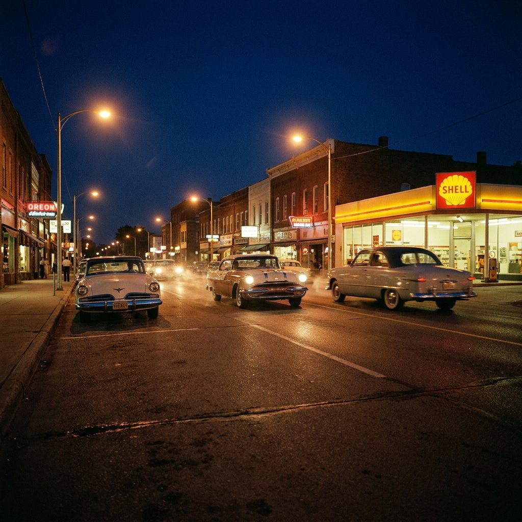The Smell of Leaded Gas and Hot Pavement on a July Night