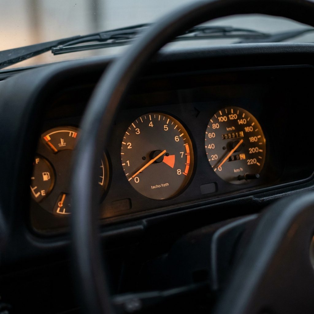 A Tachometer in the Base Model, Just Because