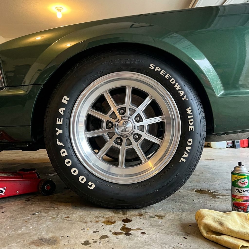 The Ten-Spoke Aluminum Wheels That Gave the Car Its Stance