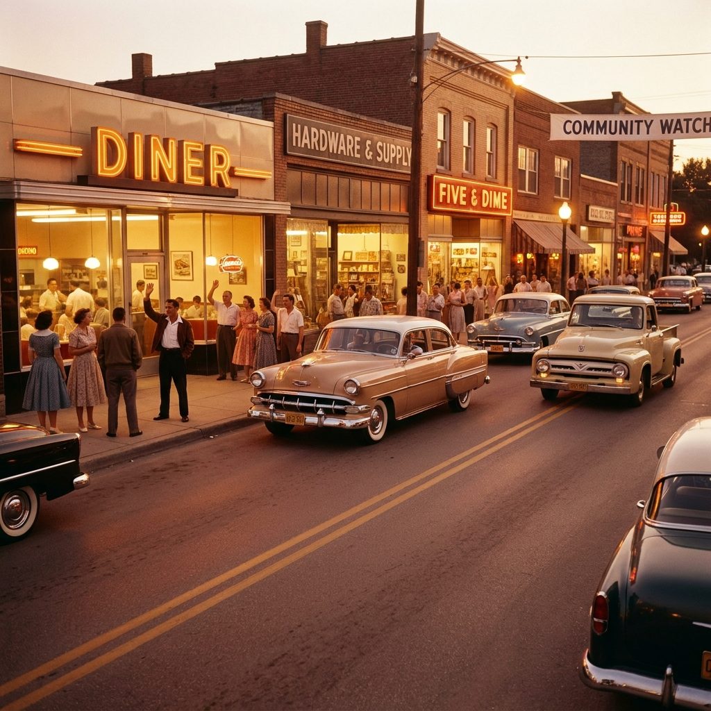 The Way Everybody's Parents Knew Everybody Else's Parents and the Whole Town Was the Chaperone