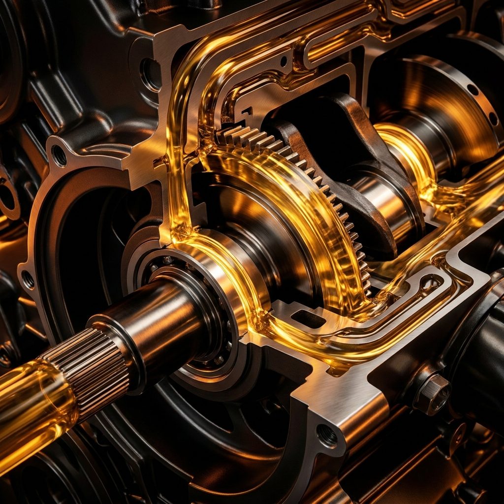 Modern Multigrade Oil Flows Better in Cold Weather
