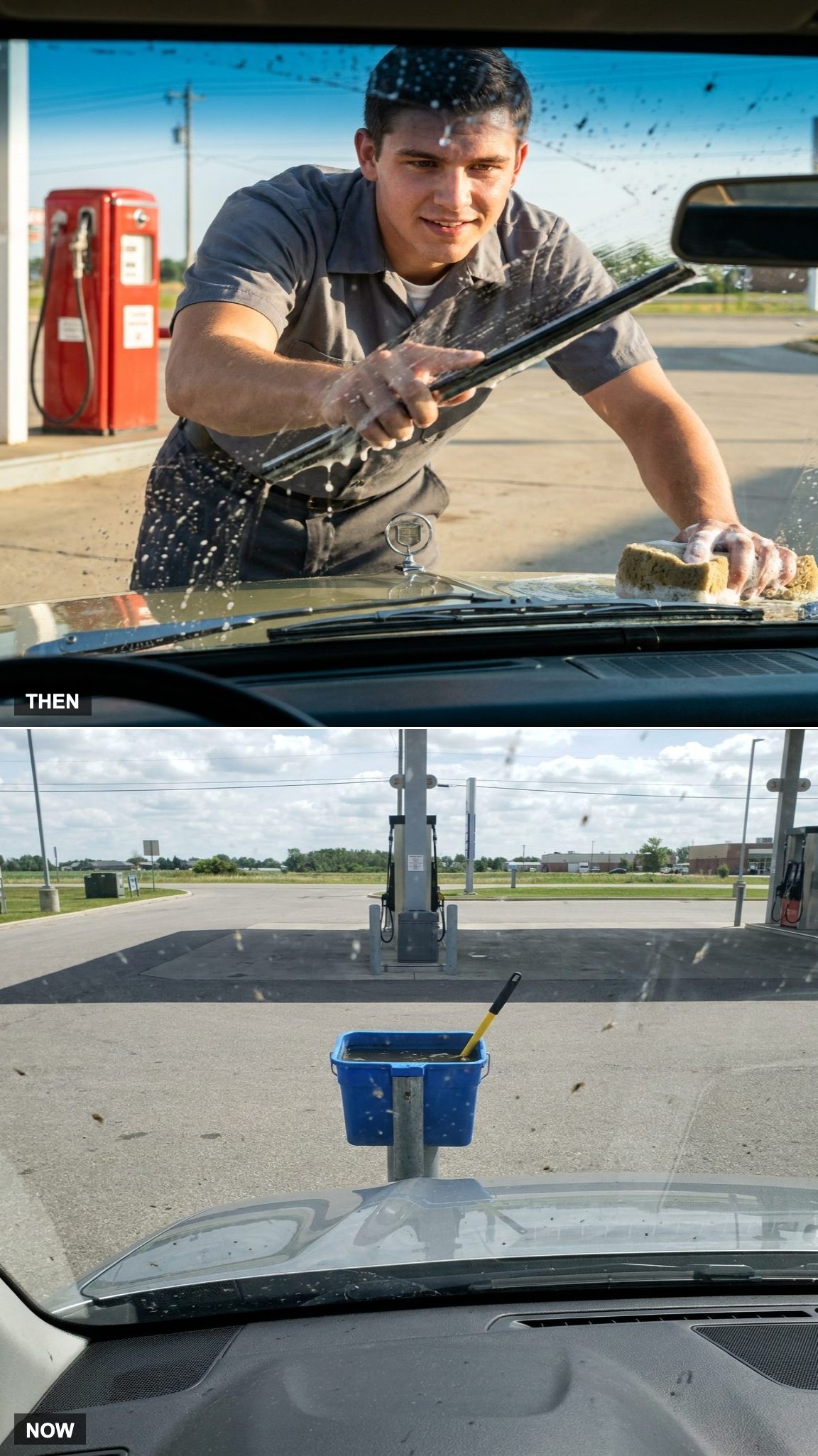 The Windshield That Got Cleaned Whether You Asked or Not