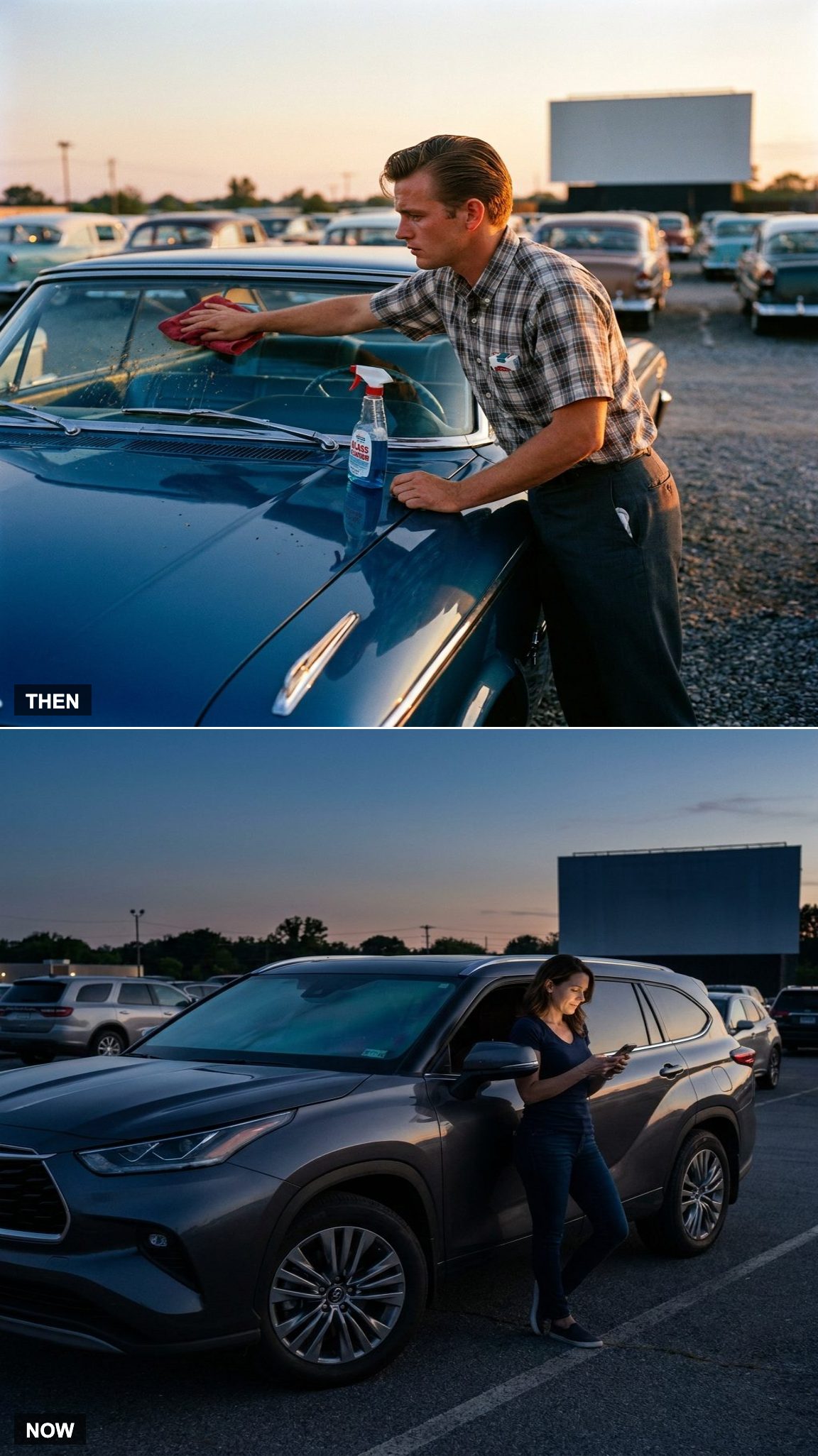 Windshields Needed a Rag and a Rewind