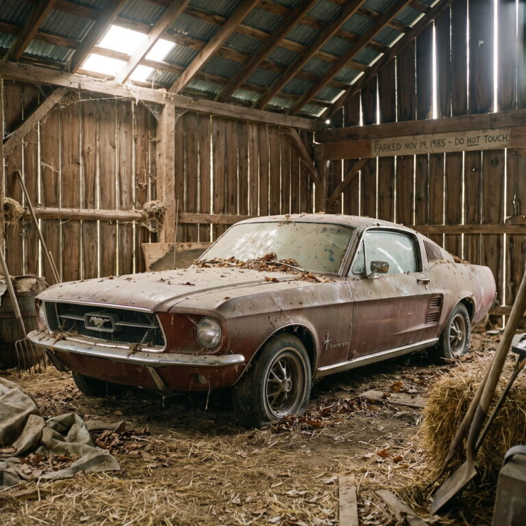 This 1967 Mustang Sat Under a Tarp in a Barn for 38 Years. The 28 Before & After Rebuilds Are Jaw-Dropping