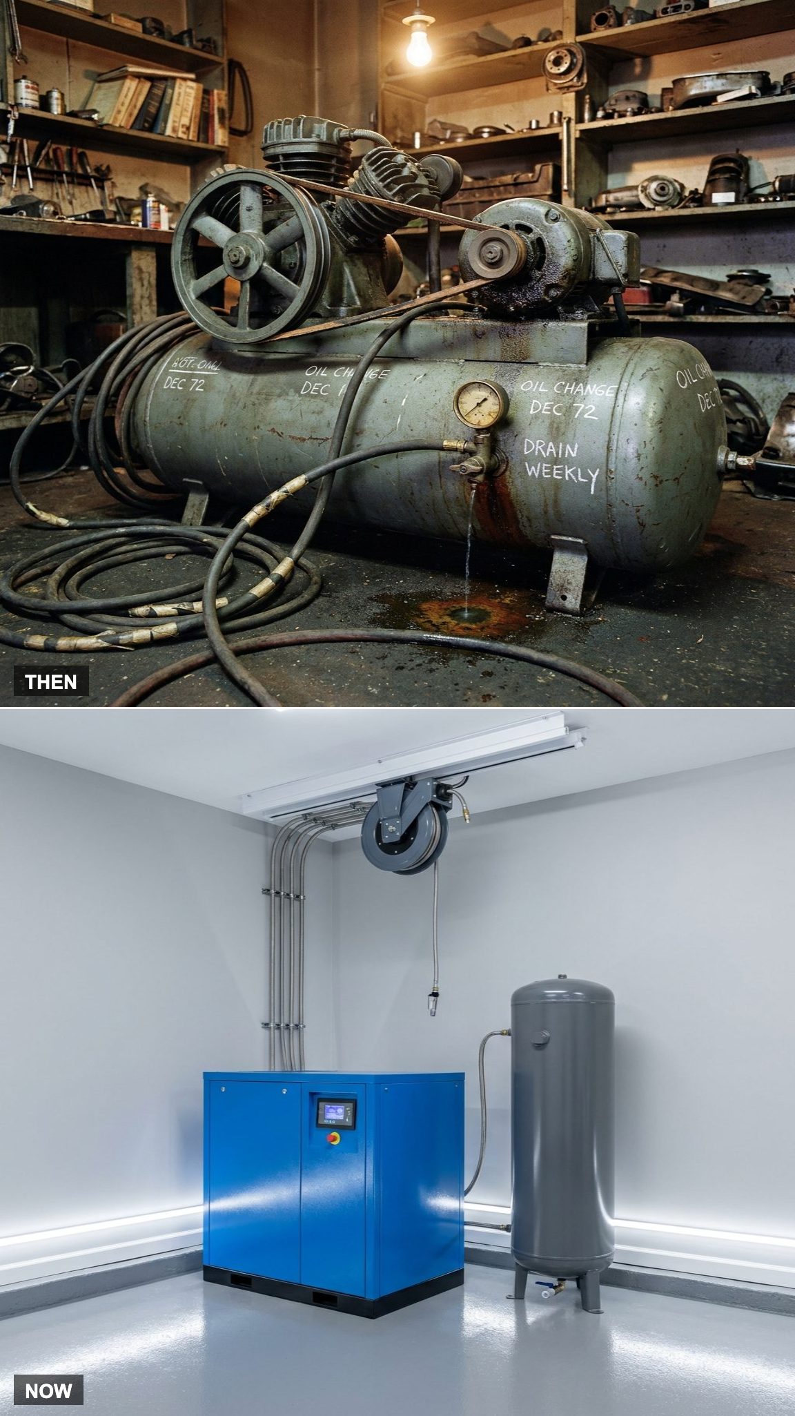 Air Compressor Systems: The Iron Beast in the Corner