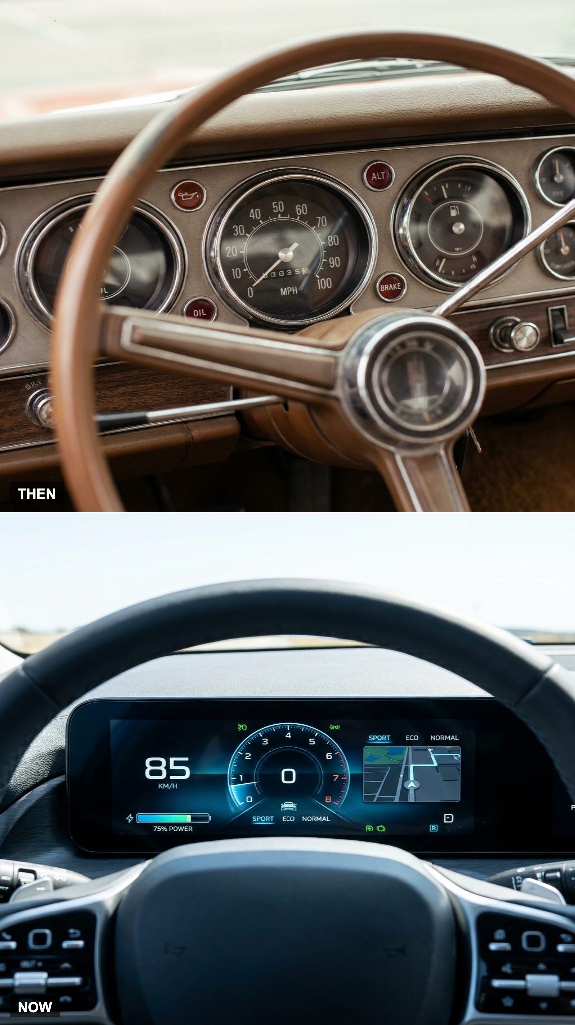 Analog Gauges vs. the Digital Cluster