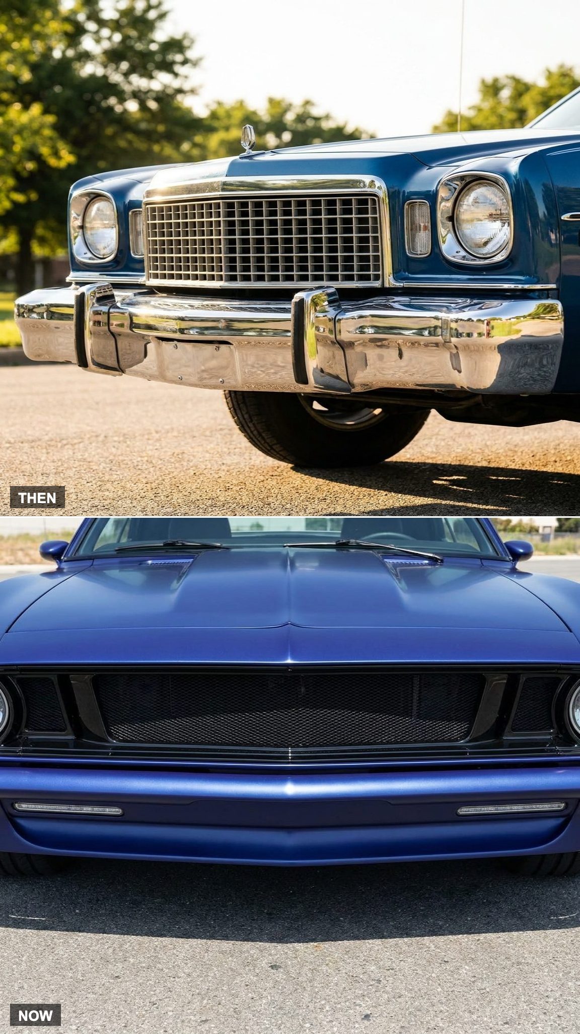 Chrome Front Grilles and Bumpers