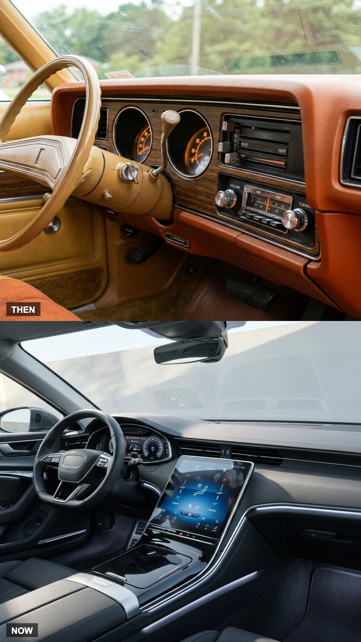 The Dashboard: Flat Metal and Big Knobs