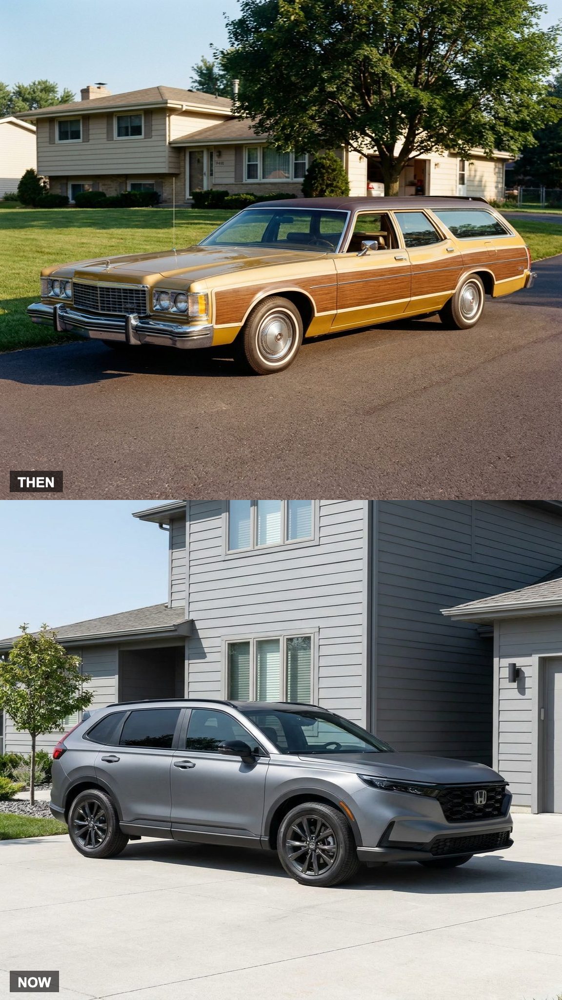 Paint and Styling: Harvest Gold with Woodgrain vs. Fifty Shades of Gray