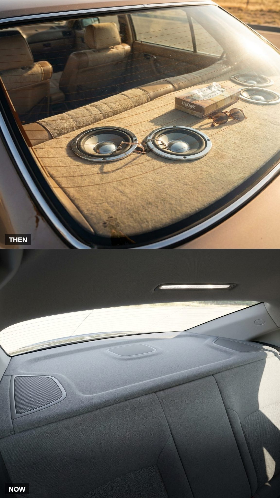 Rear Speakers: Loose on the Parcel Shelf vs. Hidden Bass