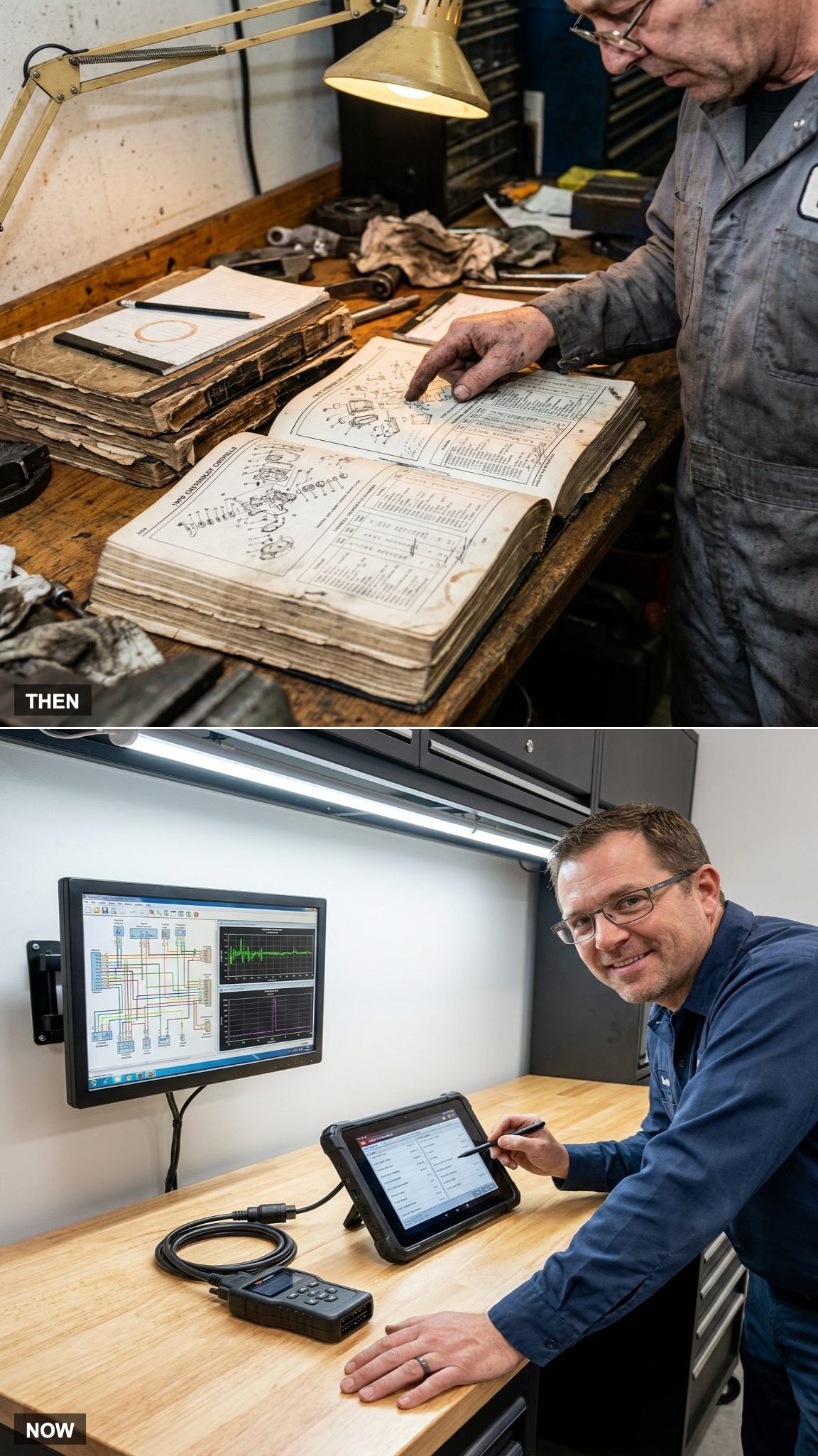 Repair Information: Printed Manuals vs. Searchable Databases
