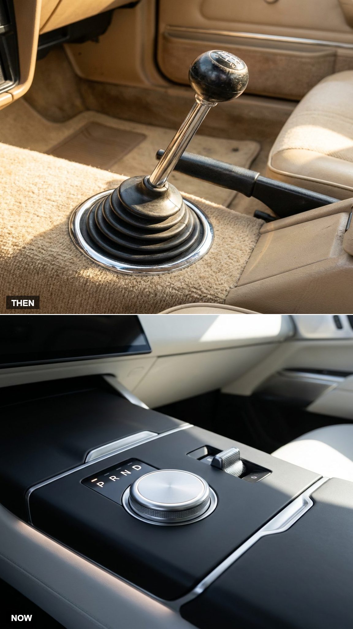 The Shifter: Chrome Stick vs. Rotary Dial