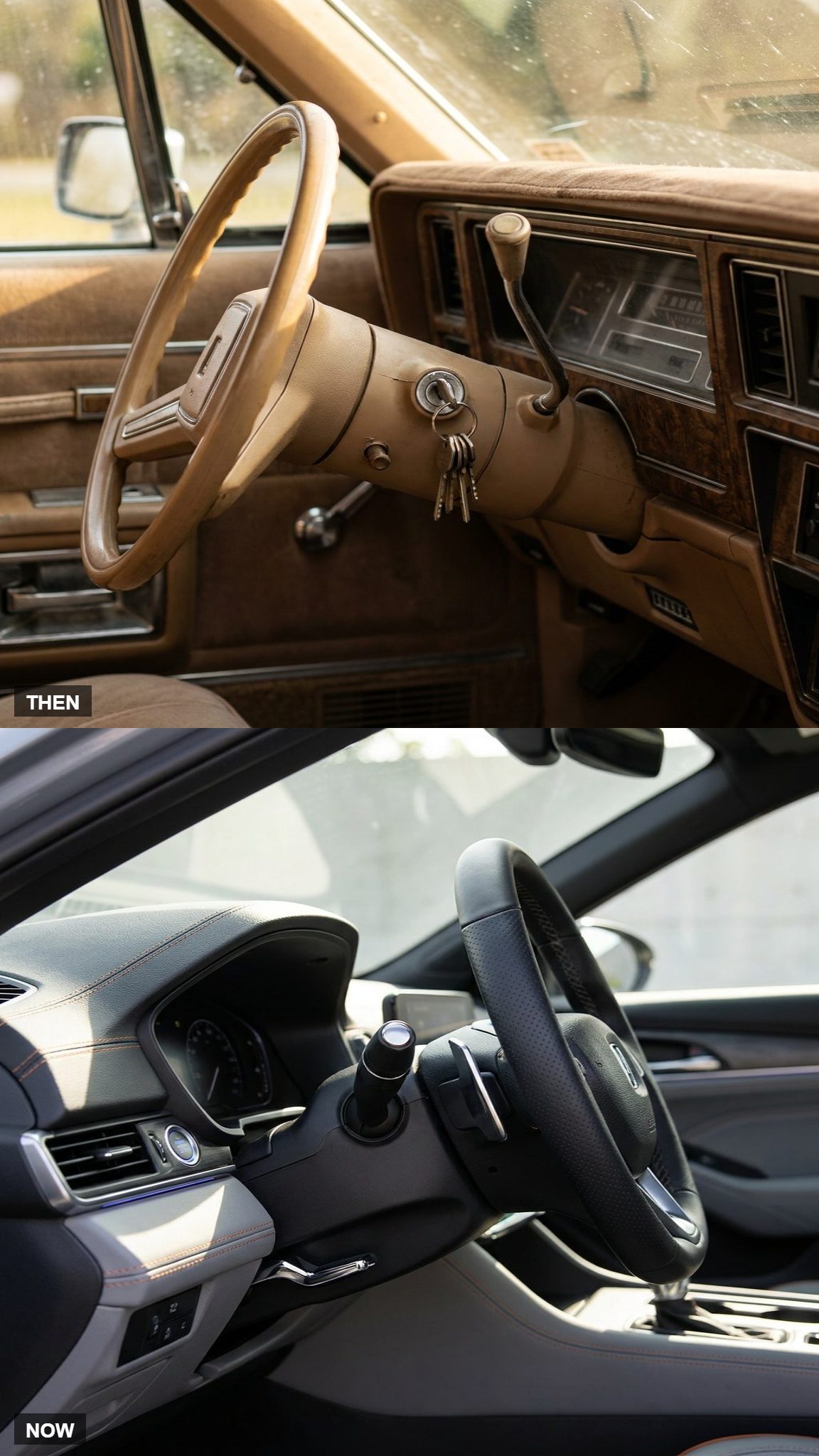 A Steering Column Bolted in One Spot vs. a Wheel That Moves to Fit You