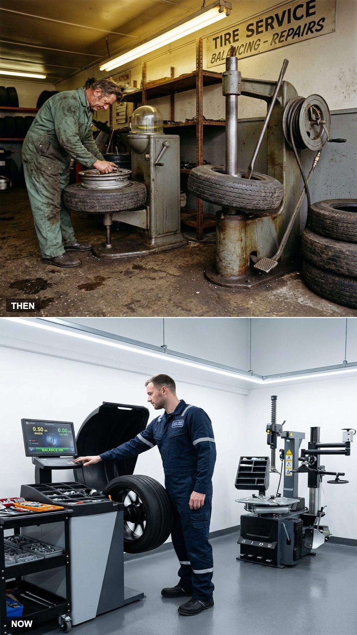 Tire Changers and Balancers