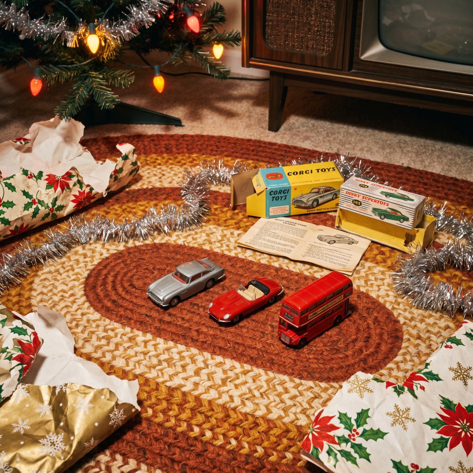 30 Toy Cars Every Boy Found Under the Tree in 1965