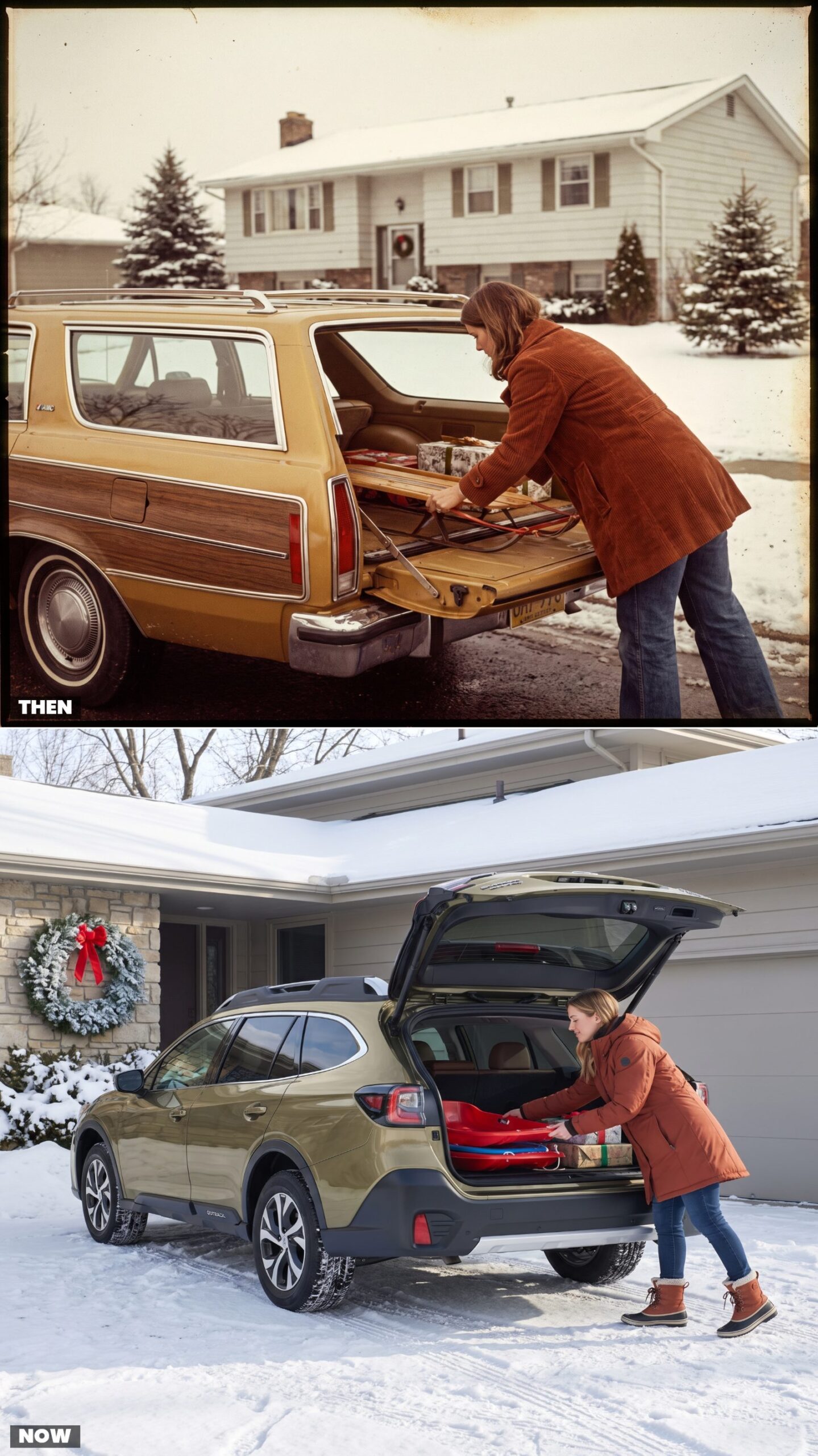 AMC Matador Wagon vs. Subaru Outback