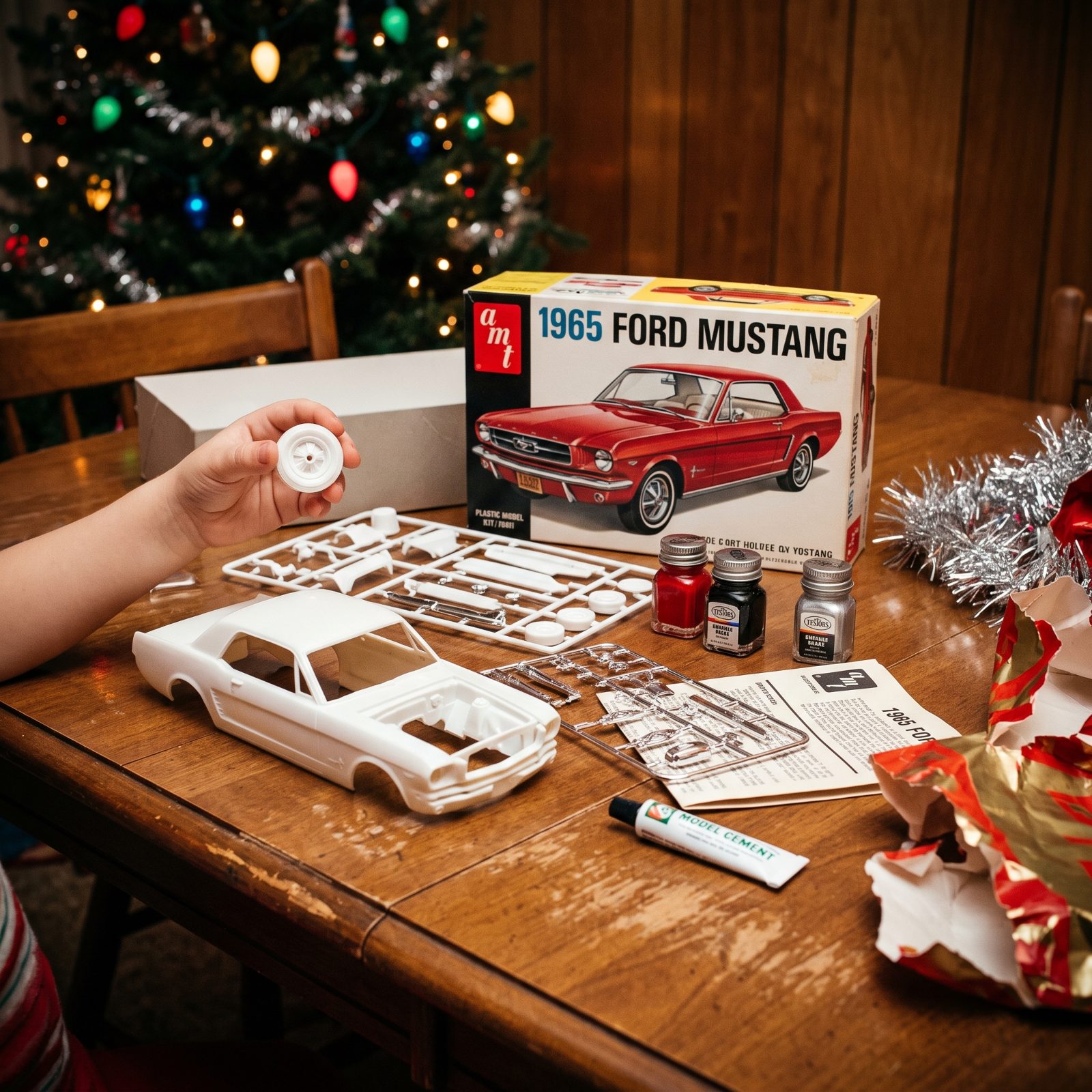 AMT 1965 Ford Mustang Model Kit