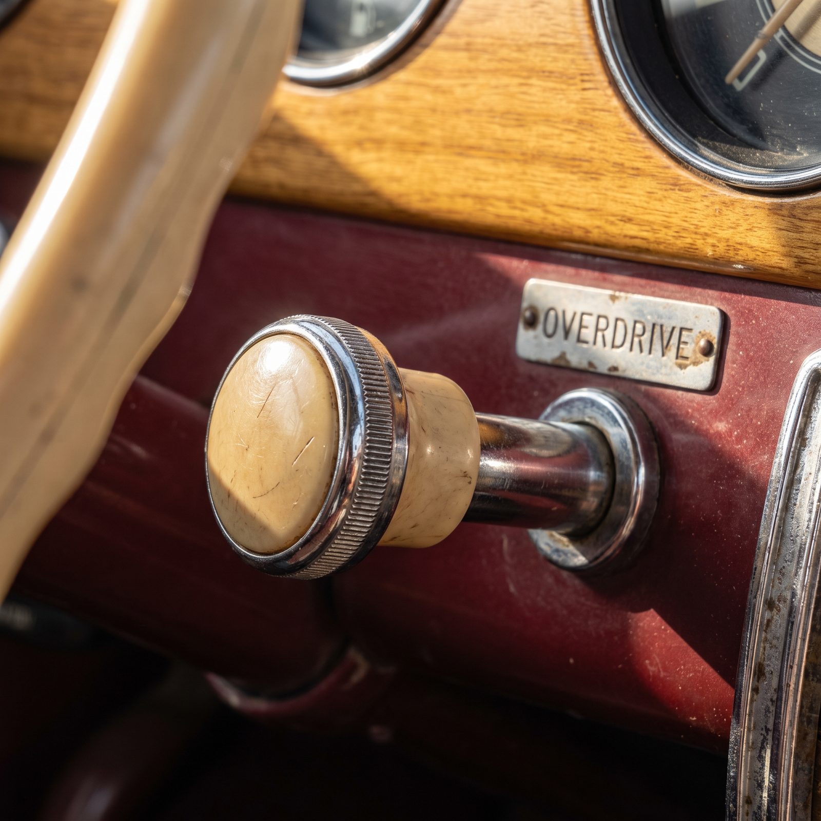 A Cable-Controlled Overdrive Knob