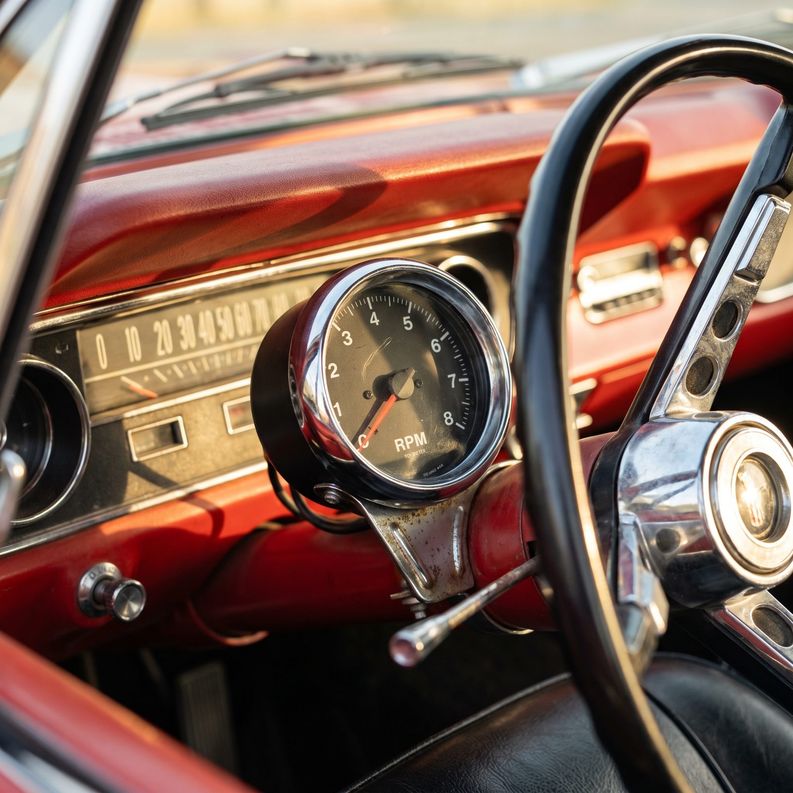 The Column-Clamp Tachometer Every Young Guy Bolted On First
