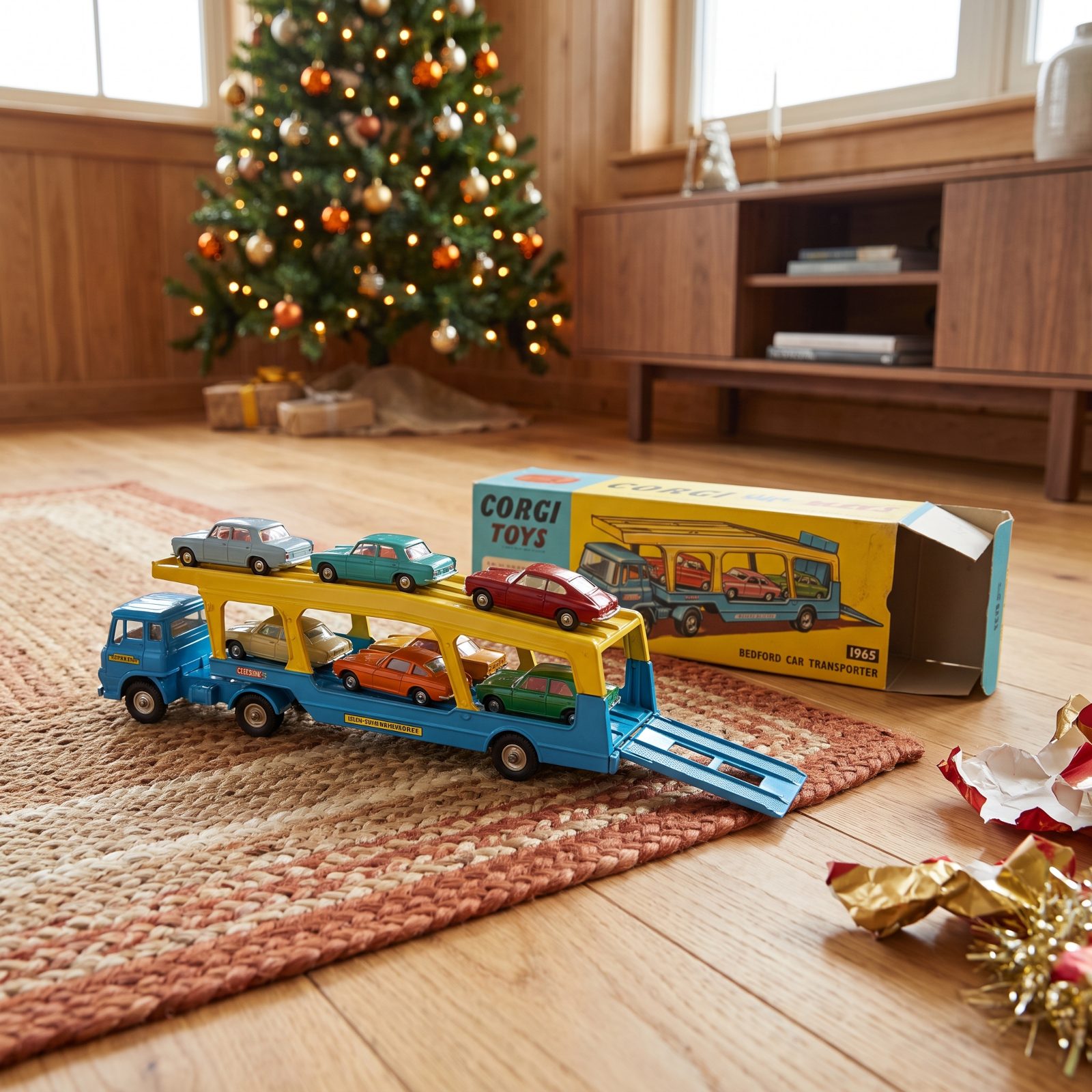 Corgi Bedford Car Transporter