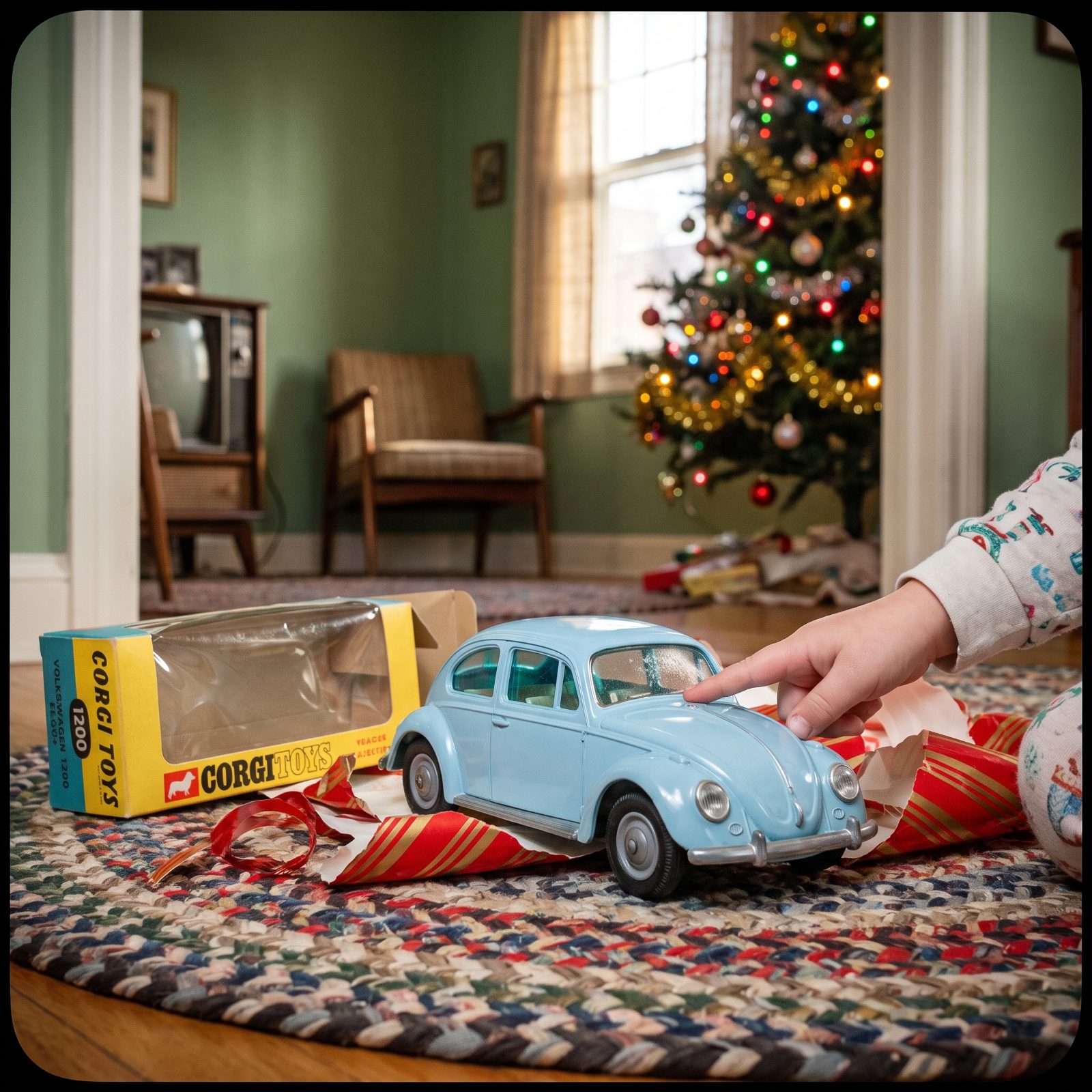 The Corgi Volkswagen 1200 Beetle With Windows You Could Actually See Through
