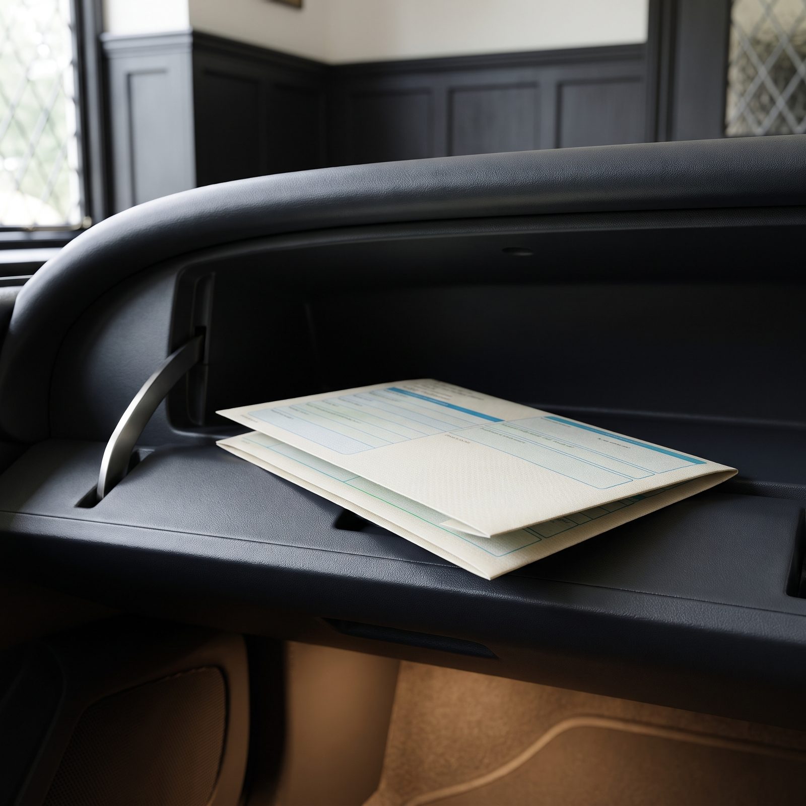Current Vehicle Registration: The One Item That Belongs There Above All