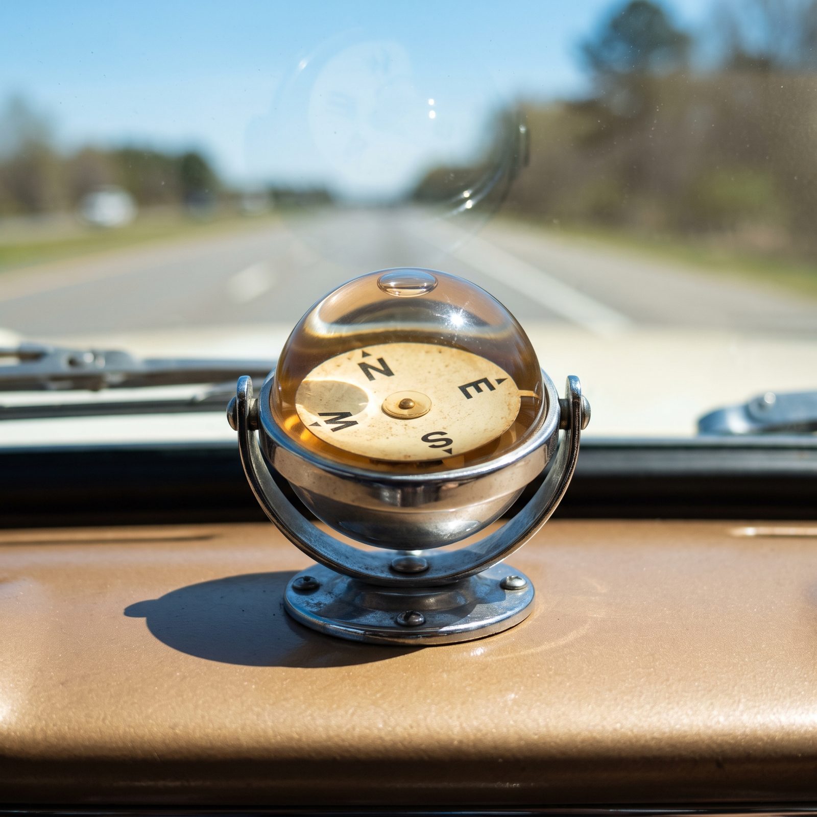 The Dealer-Installed Compass That Swung on Every Turn