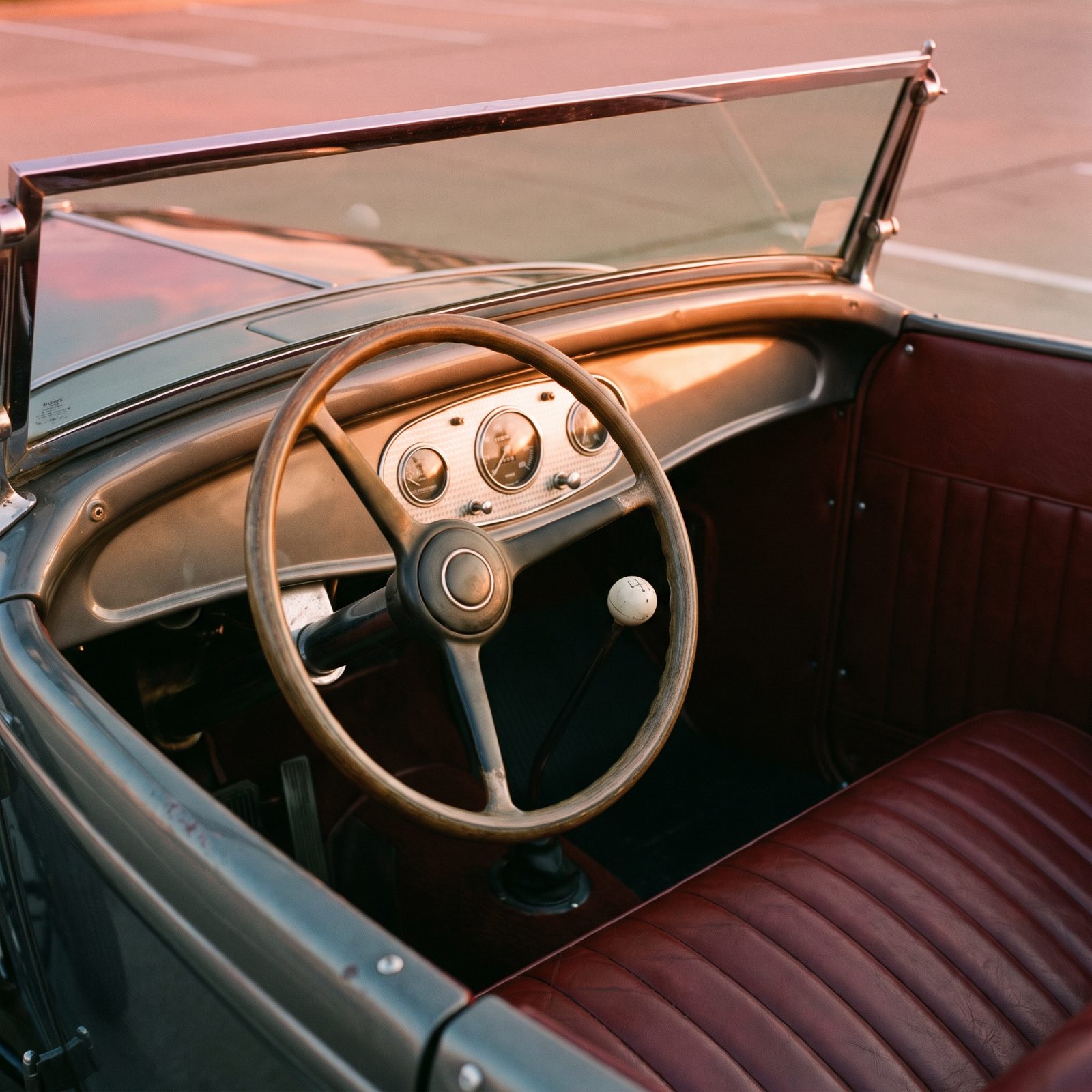Driving Without Seat Belts or a Collapsible Steering Column