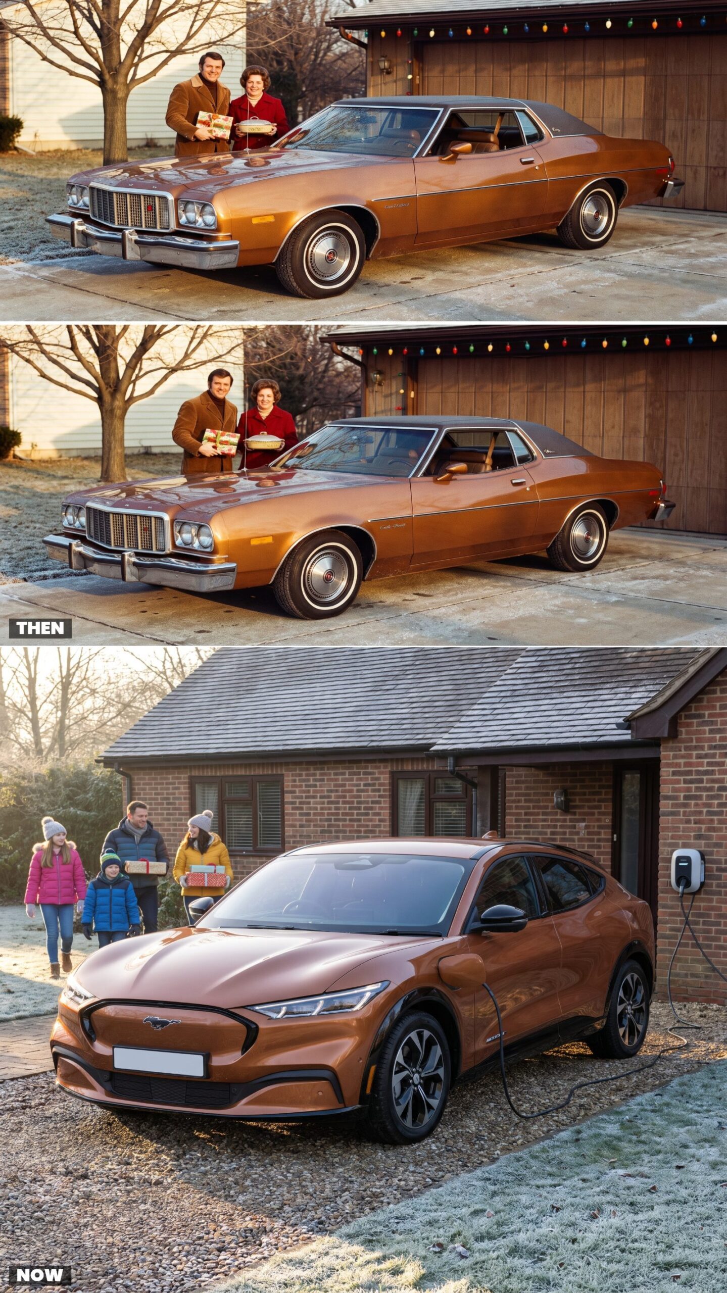 Ford Gran Torino vs. Ford Mustang Mach-E