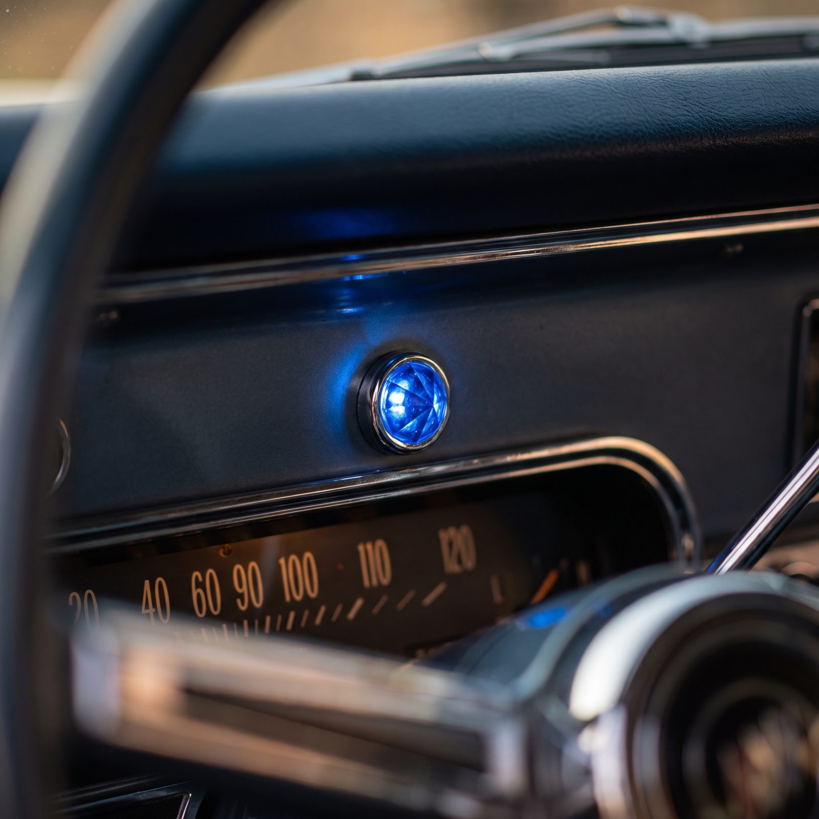 The Jewel-Blue High-Beam Light That Glowed Like a Sapphire