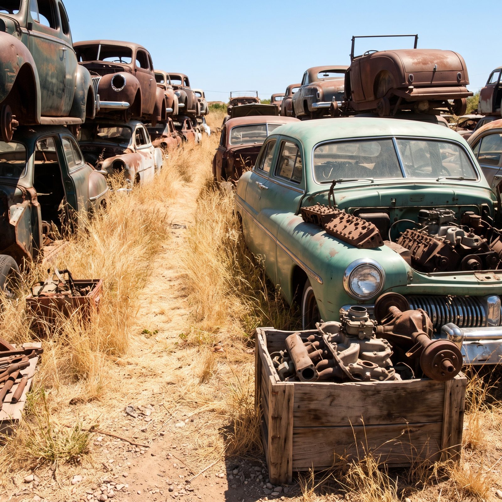 Knowing Which Junkyard Cars Donated the Best Speed Parts