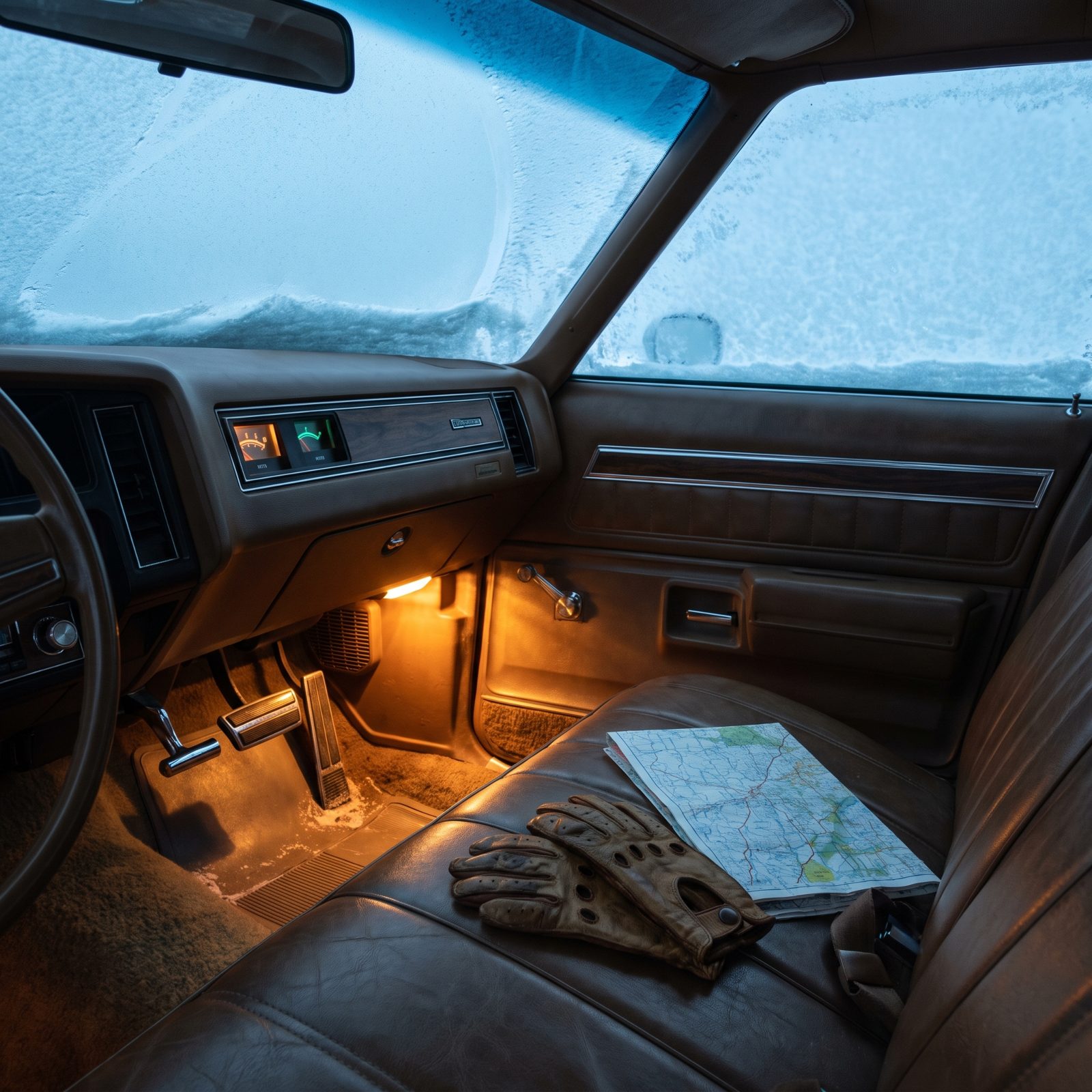 Leaving the Parking Brake Off So It Would Not Freeze Solid