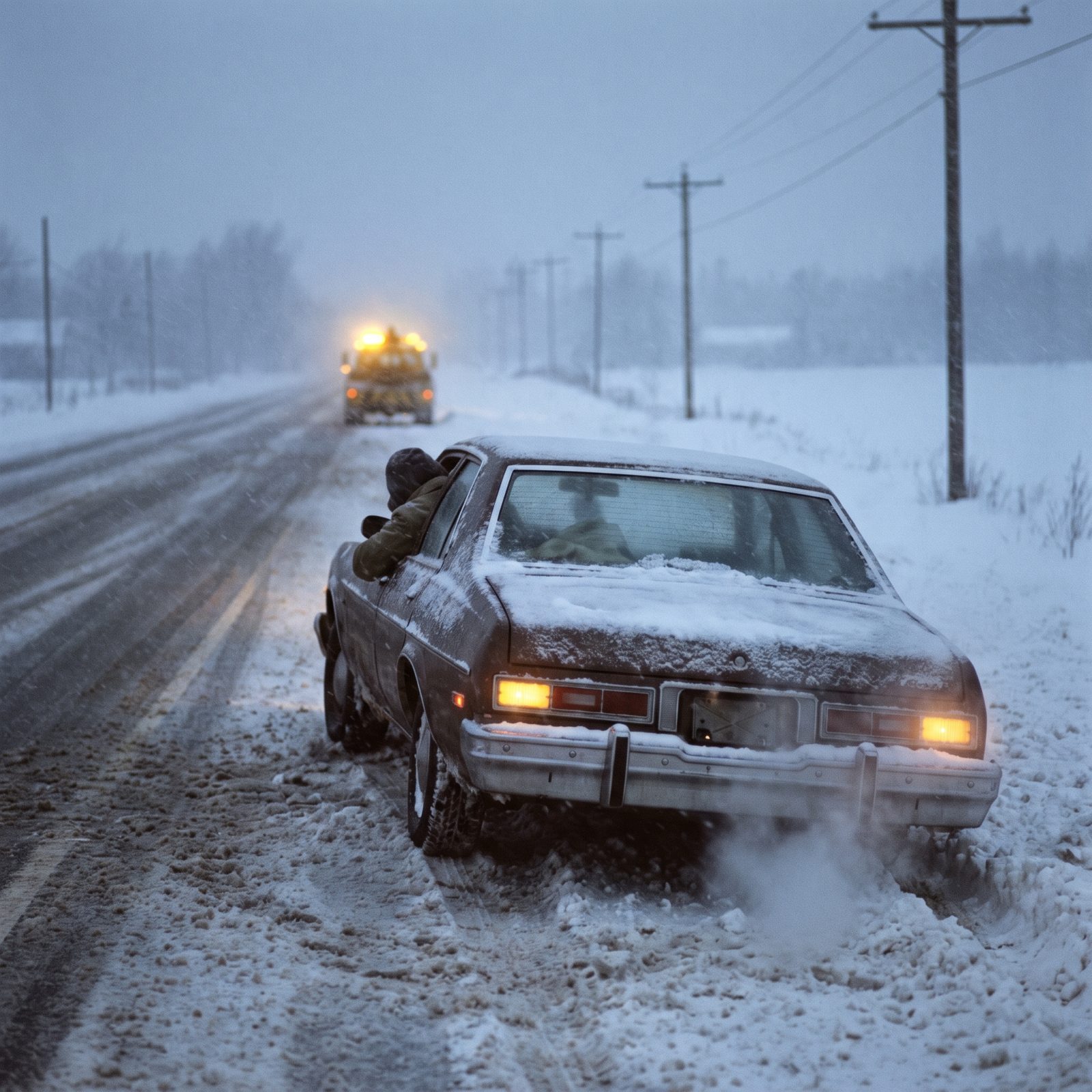 The Long Wait for a Tow Truck Someone Dispatched by Landline