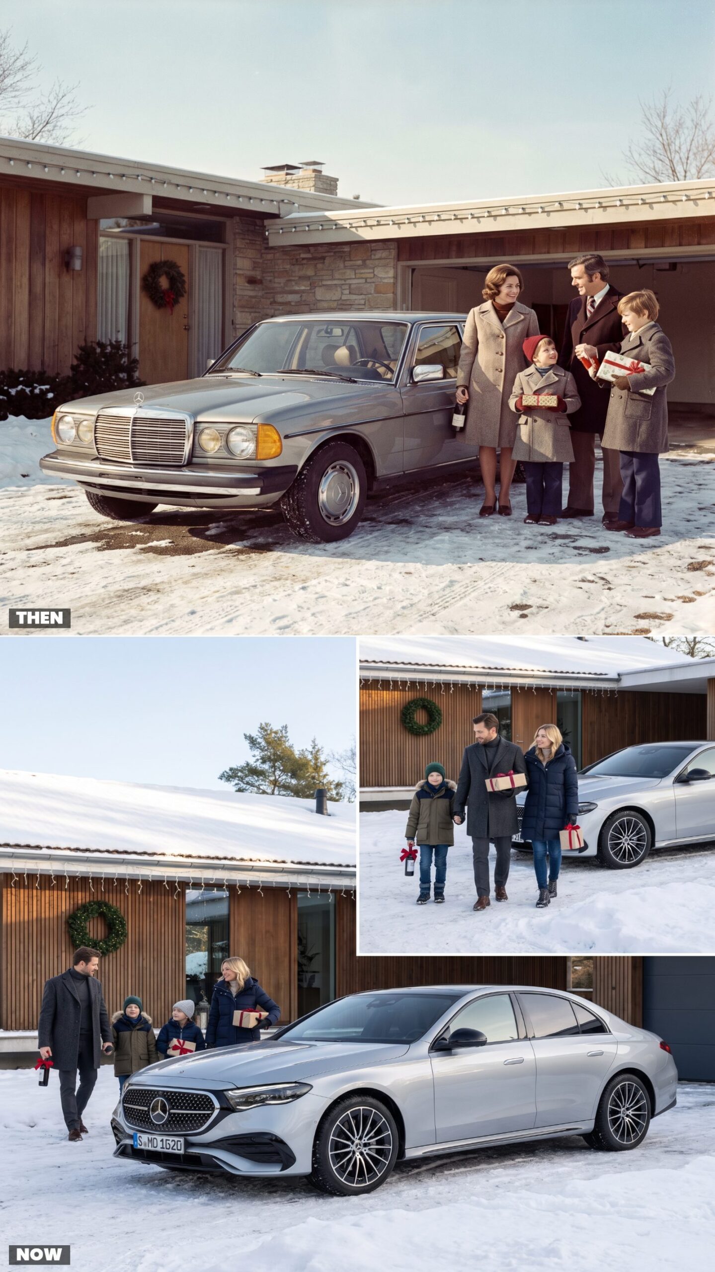 Mercedes-Benz 280E vs. Today's Mercedes-Benz E-Class