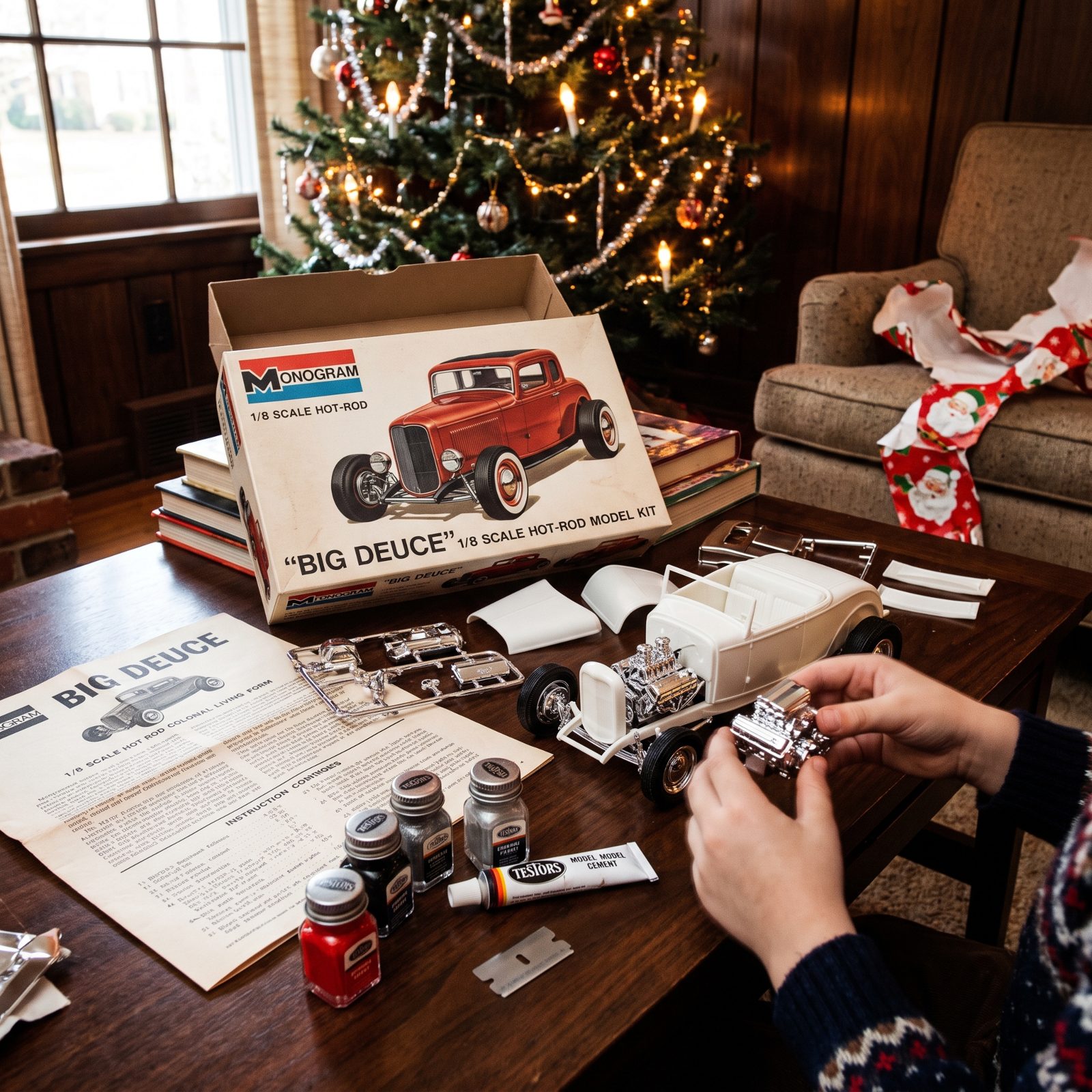 The Monogram Big Deuce Hot-Rod Kit That Taught a Generation to Paint