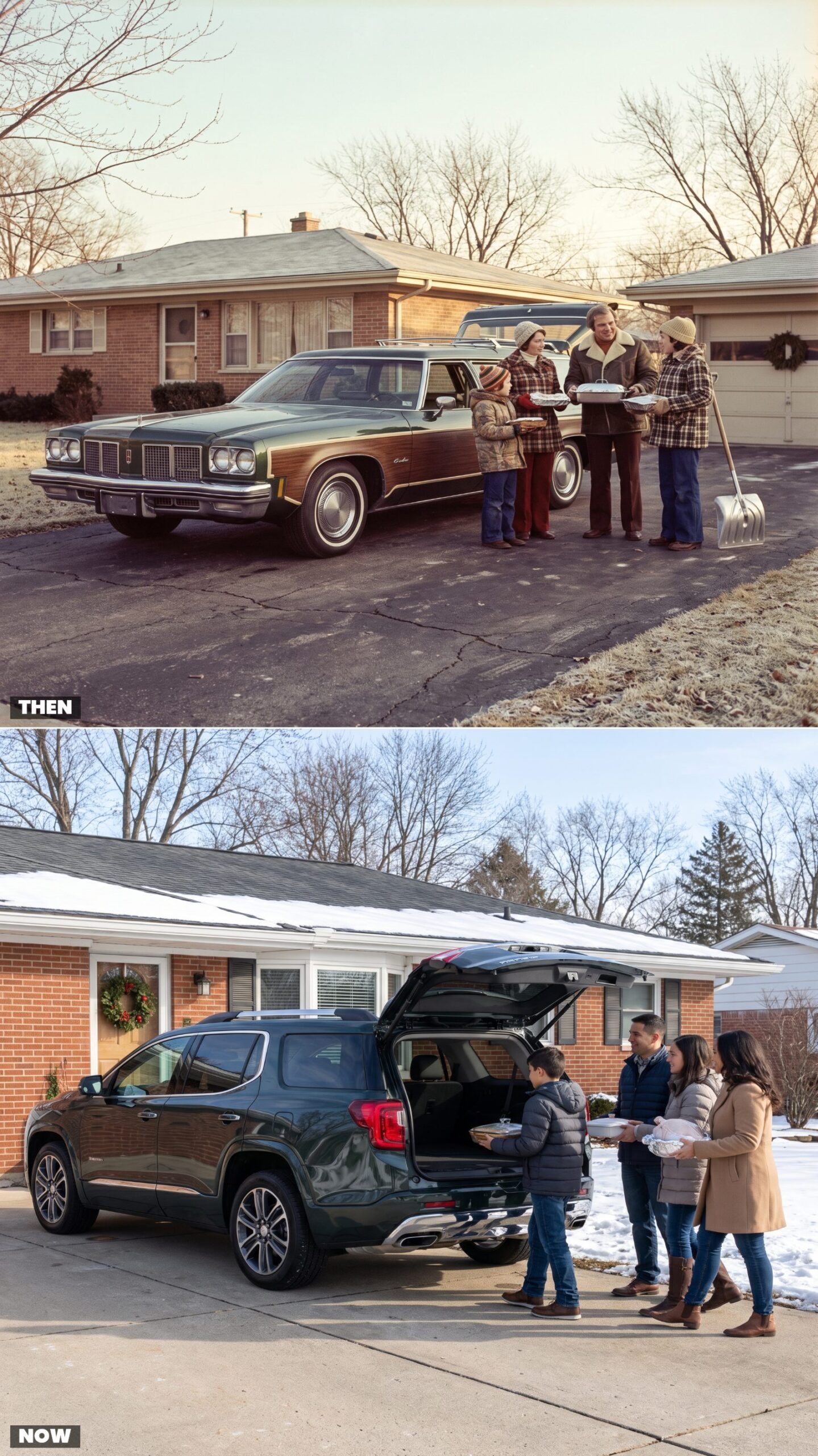 Oldsmobile Custom Cruiser vs. GMC Acadia