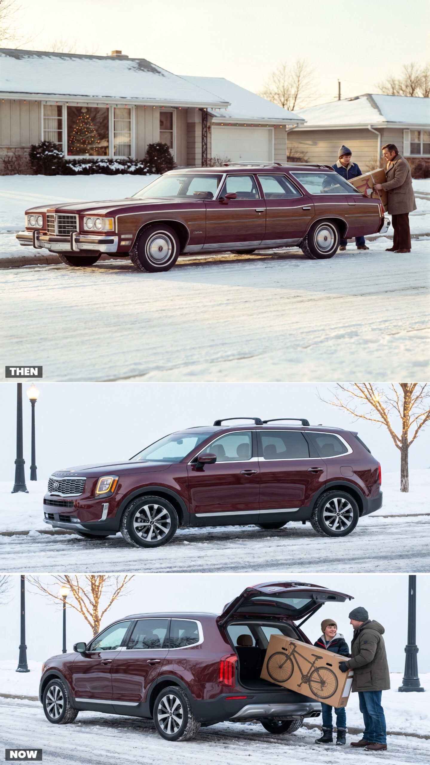 Pontiac Grand Safari vs. Kia Telluride