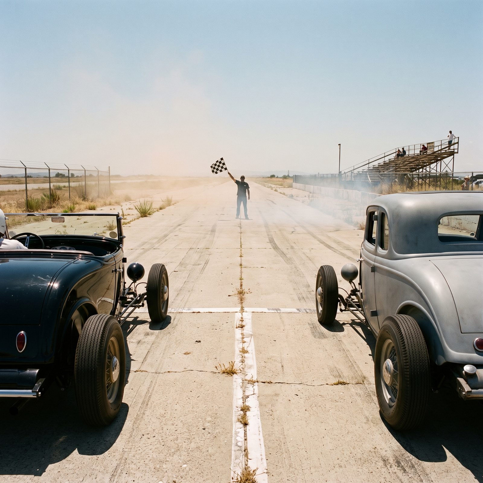 Racing at a Rough Local Drag Strip Before Corporate Sponsorship