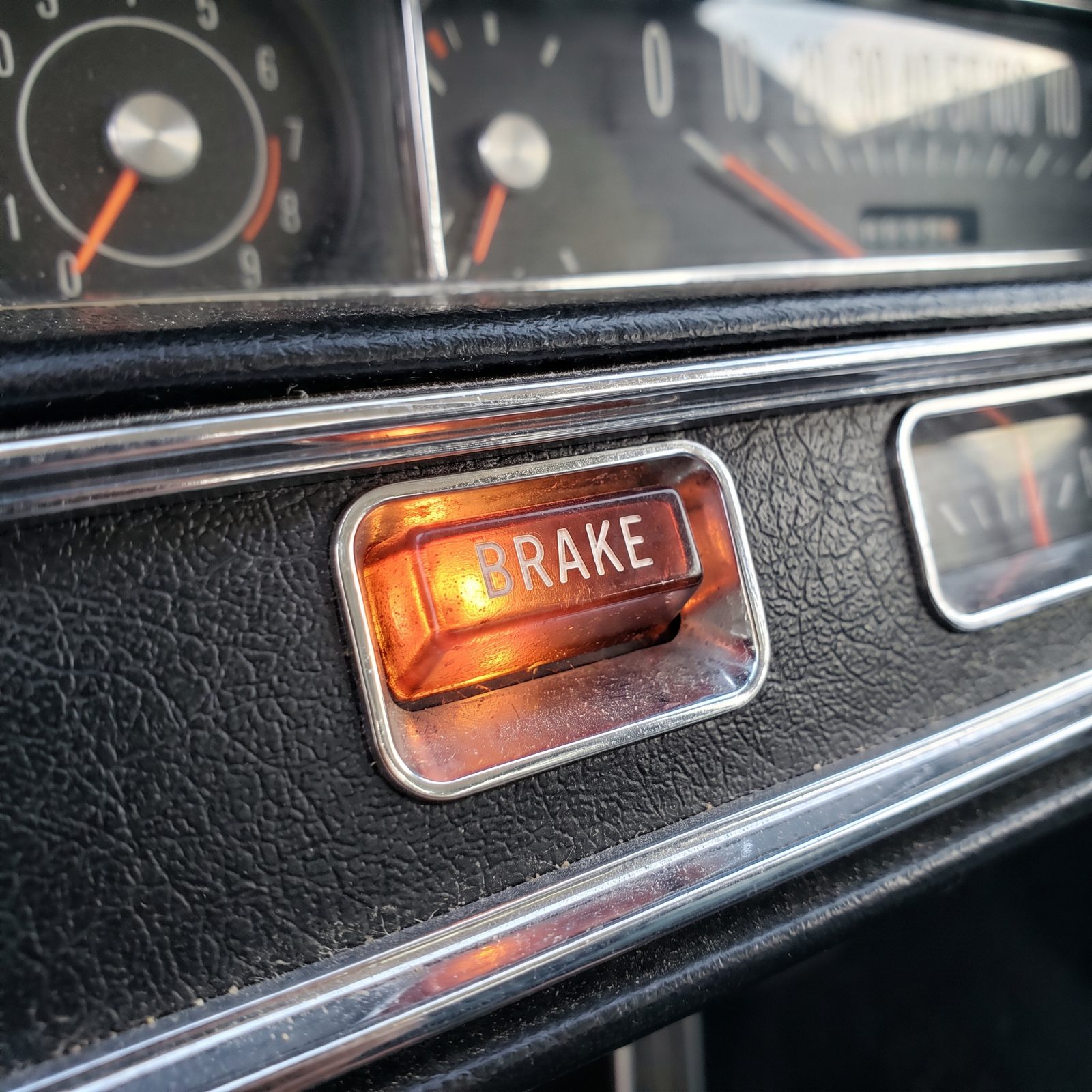 The Red BRAKE Lamp That Meant Half a Dozen Different Things