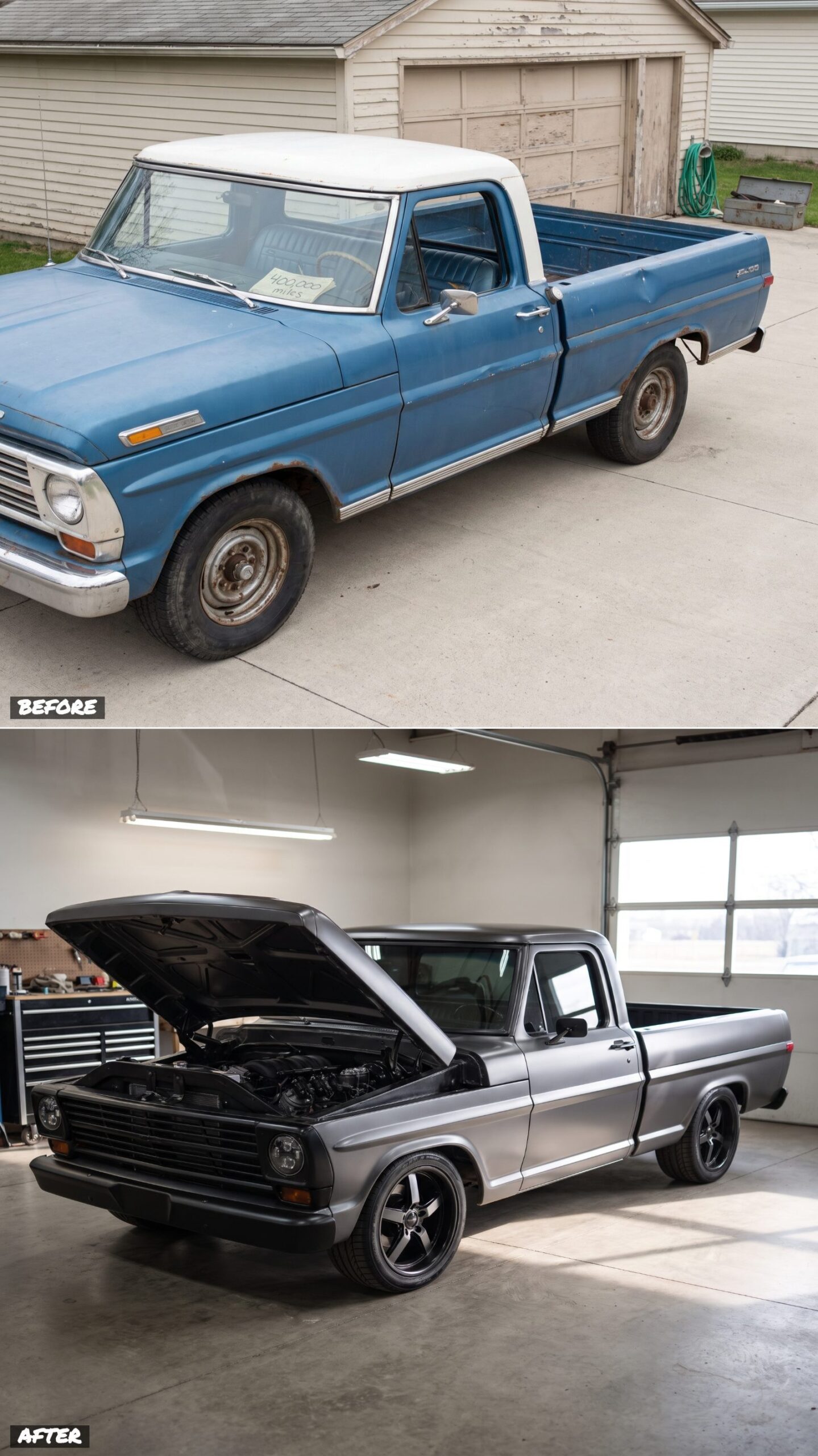 Restomod Sleeper With an LS Under a Straight, Honest Body