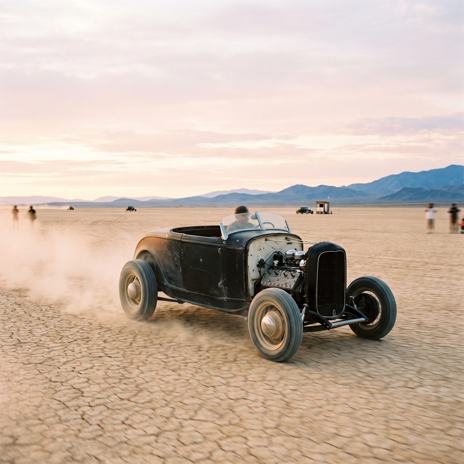 Running Flat Out on a Dry Lake Bed