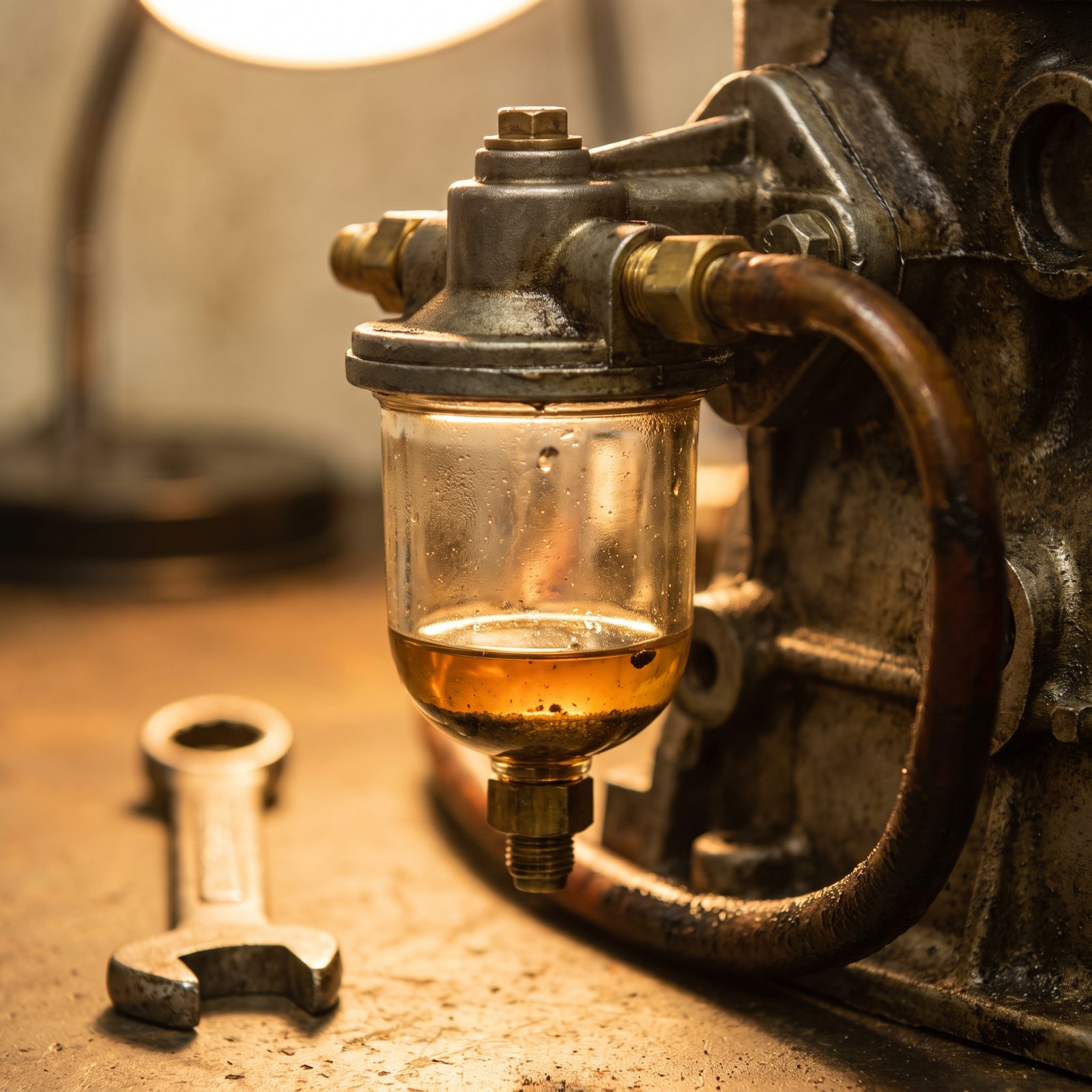 Running a Mechanical Fuel Pump With a Glass Sediment Bowl