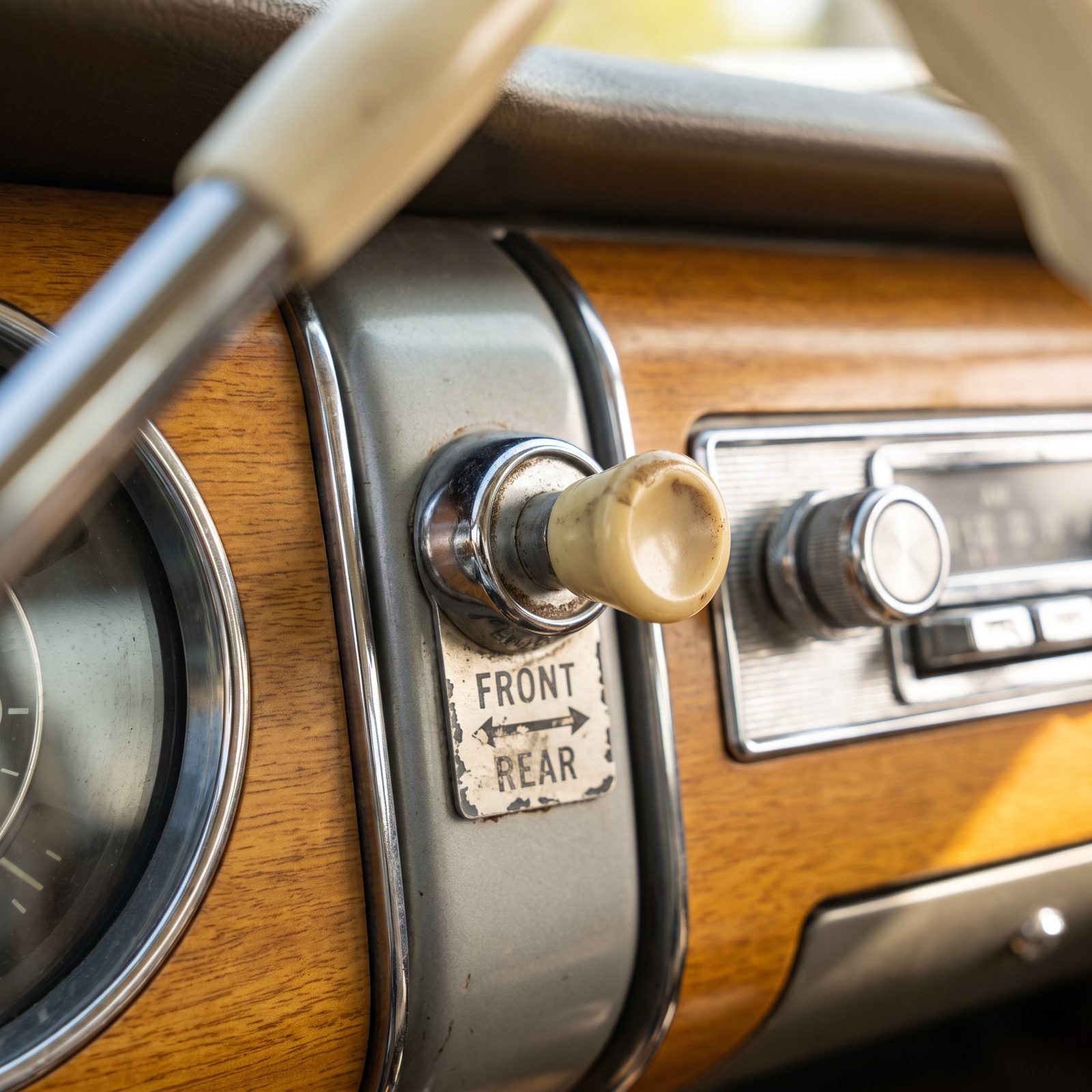 A Separate Rear-Speaker Fader Knob