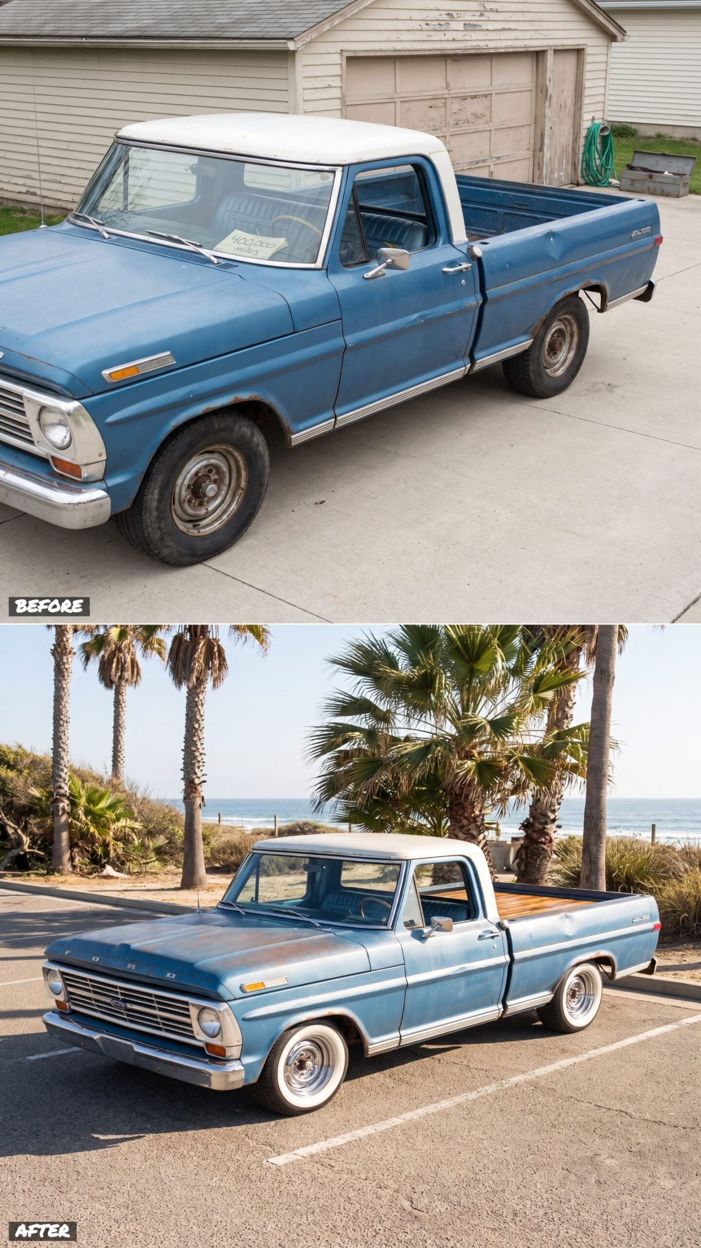 Sun-Faded California Patina Cruiser with a Clear-Coated Story