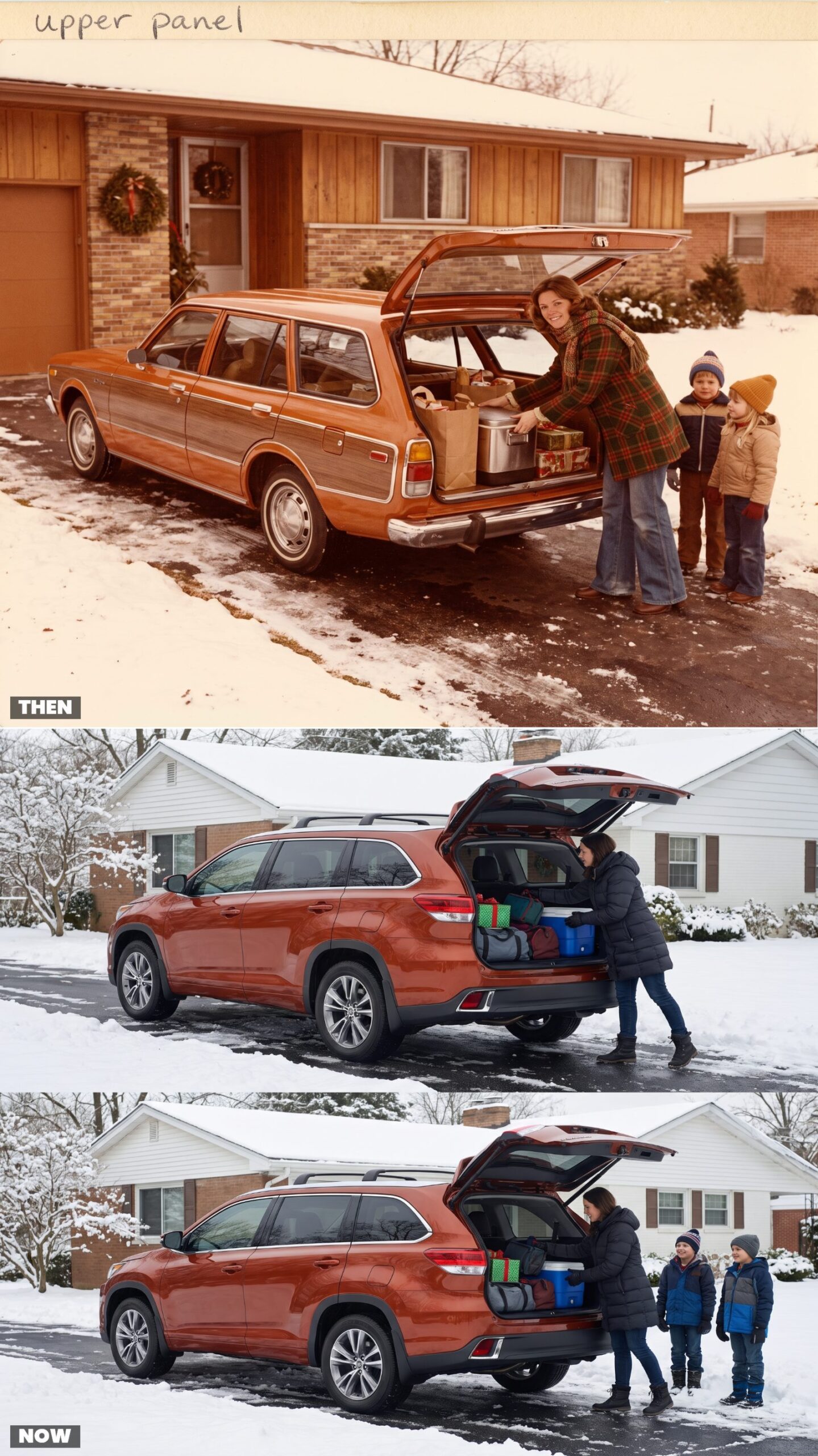 Toyota Corona Wagon vs. Toyota Highlander